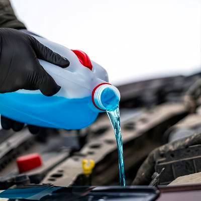 Liquide de refroidissement bleu : peut-on le mélanger ?
