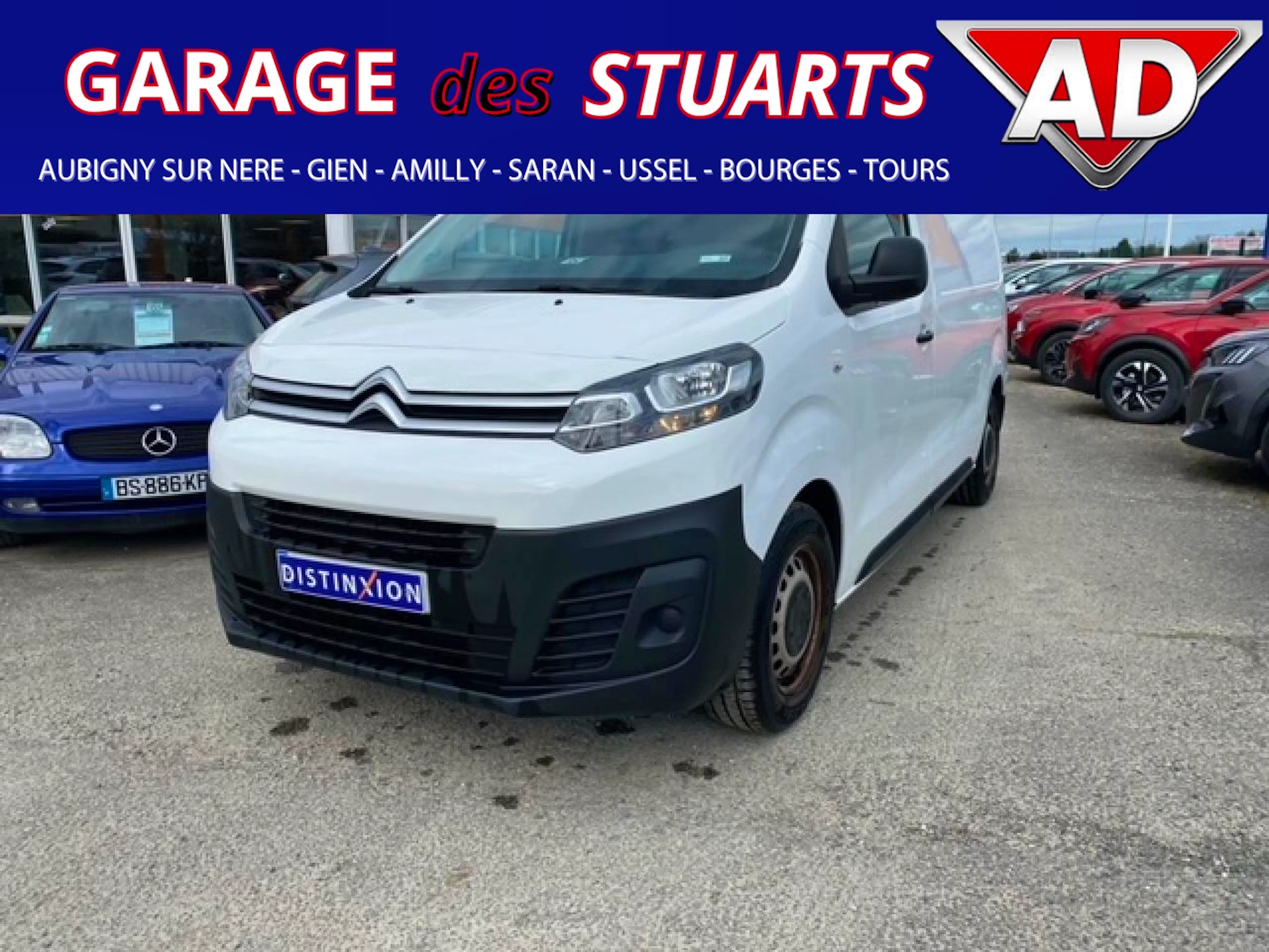 Citroën Jumpy 1.5 BLUEHDi - 100 S&S  STANDARD (M) FOURGON CLUB + CLIM + BLUETOOTH - (16650 ? HT) occasion
