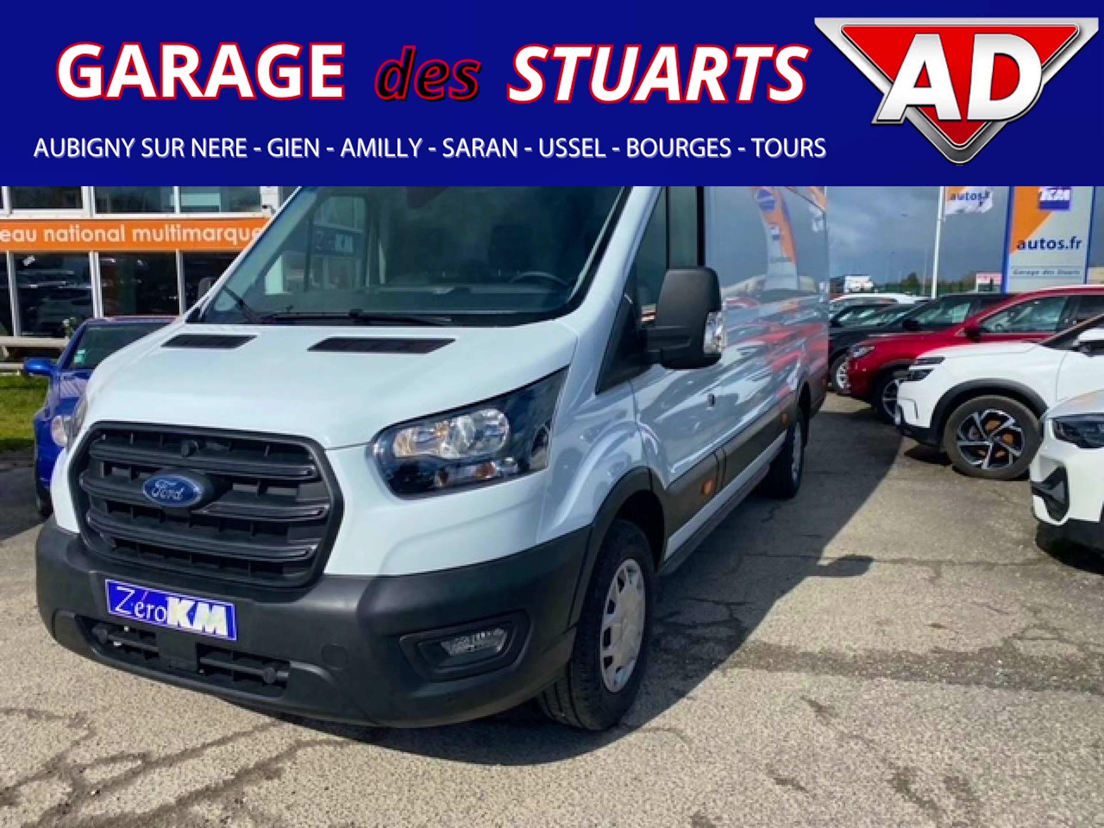 Ford Transit L4H3 2.0 EcoBlue - 130 S&S  P350 Trend + Radars Avant et Arrière -40% occasion