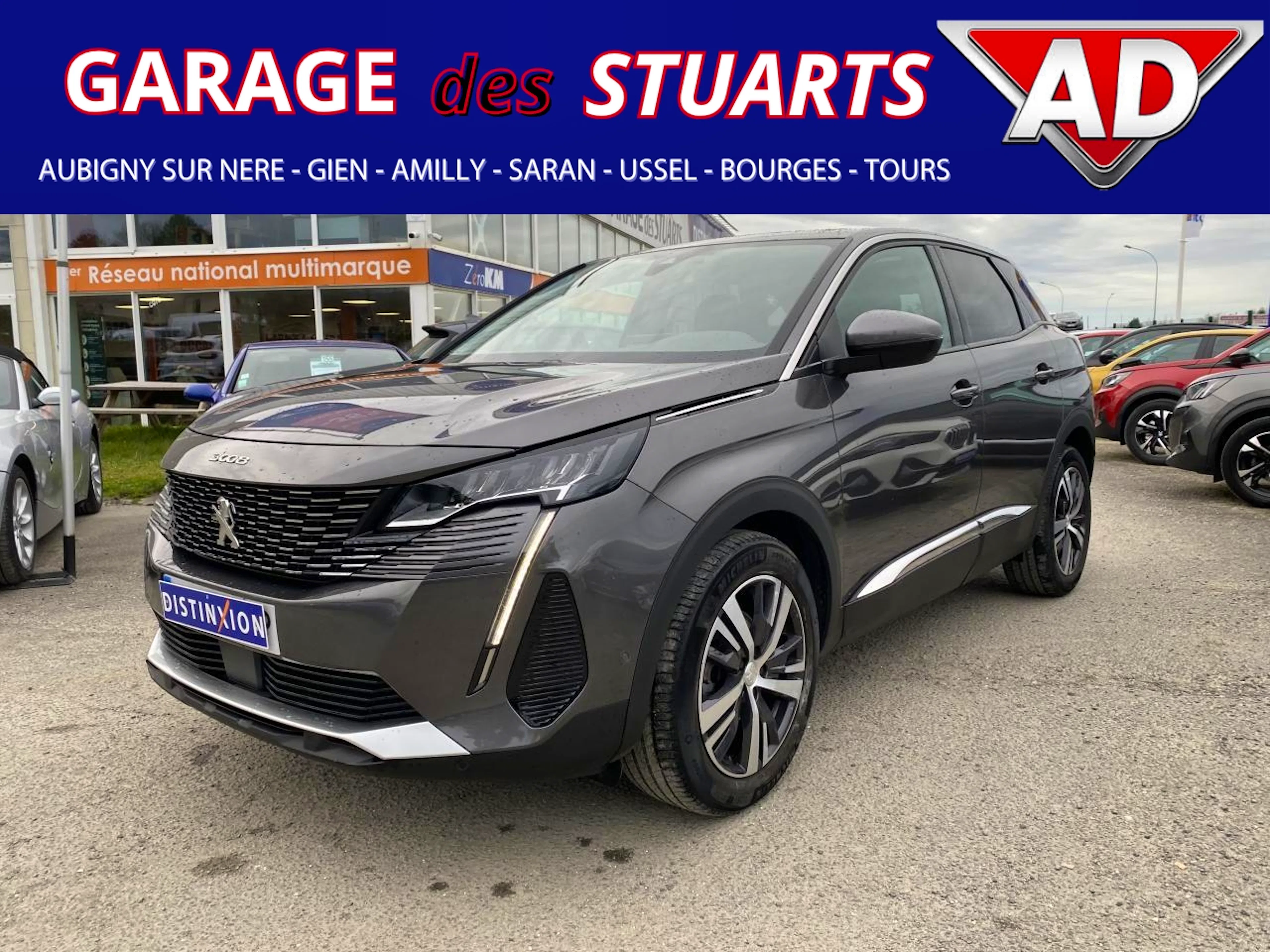 Peugeot 3008 1.2i 12V S&S - 130  Allure - Caméra de Recul  + GPS occasion