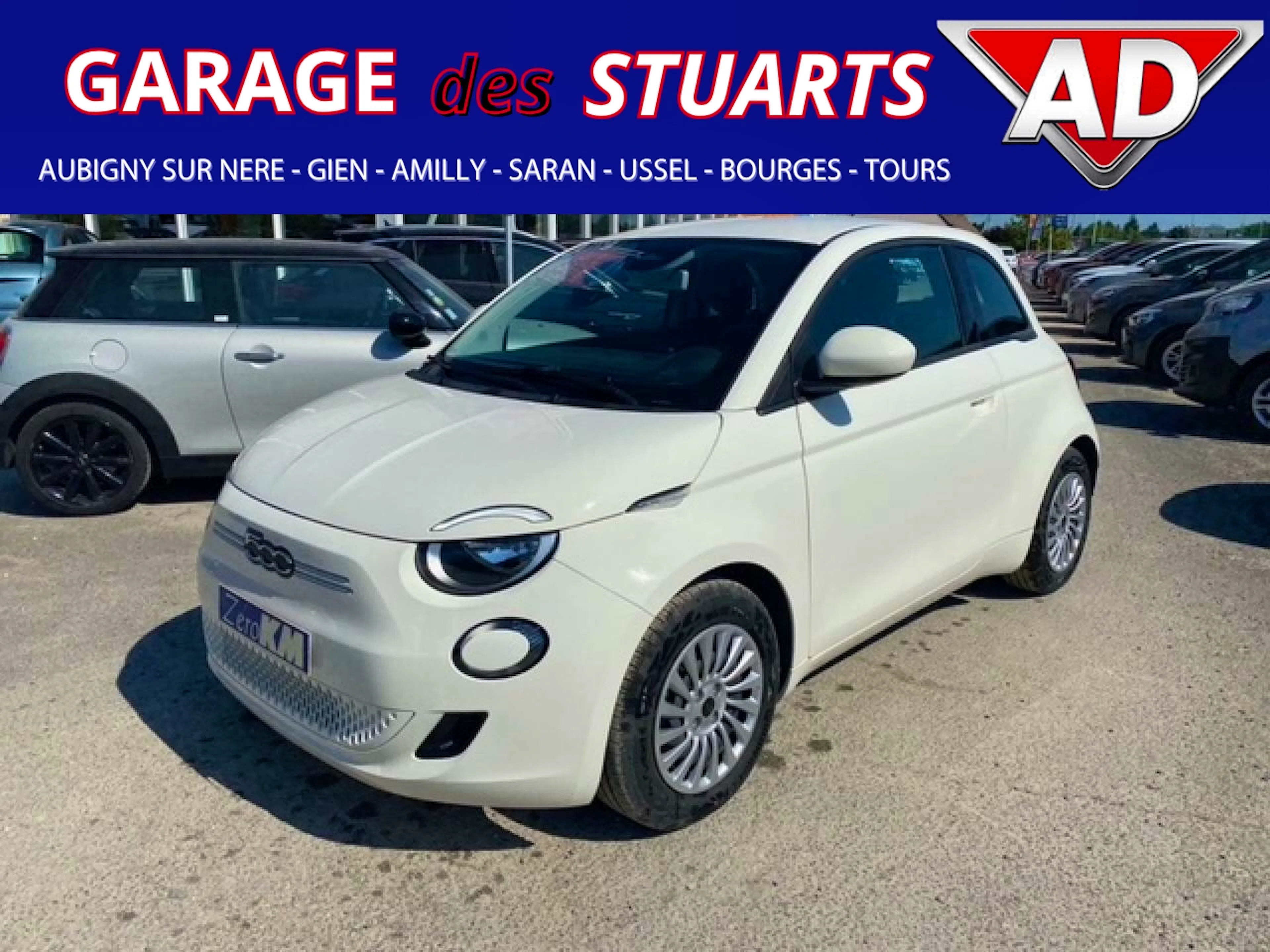 Fiat 500e Electrique 70KW  95CH  Action - 40% occasion
