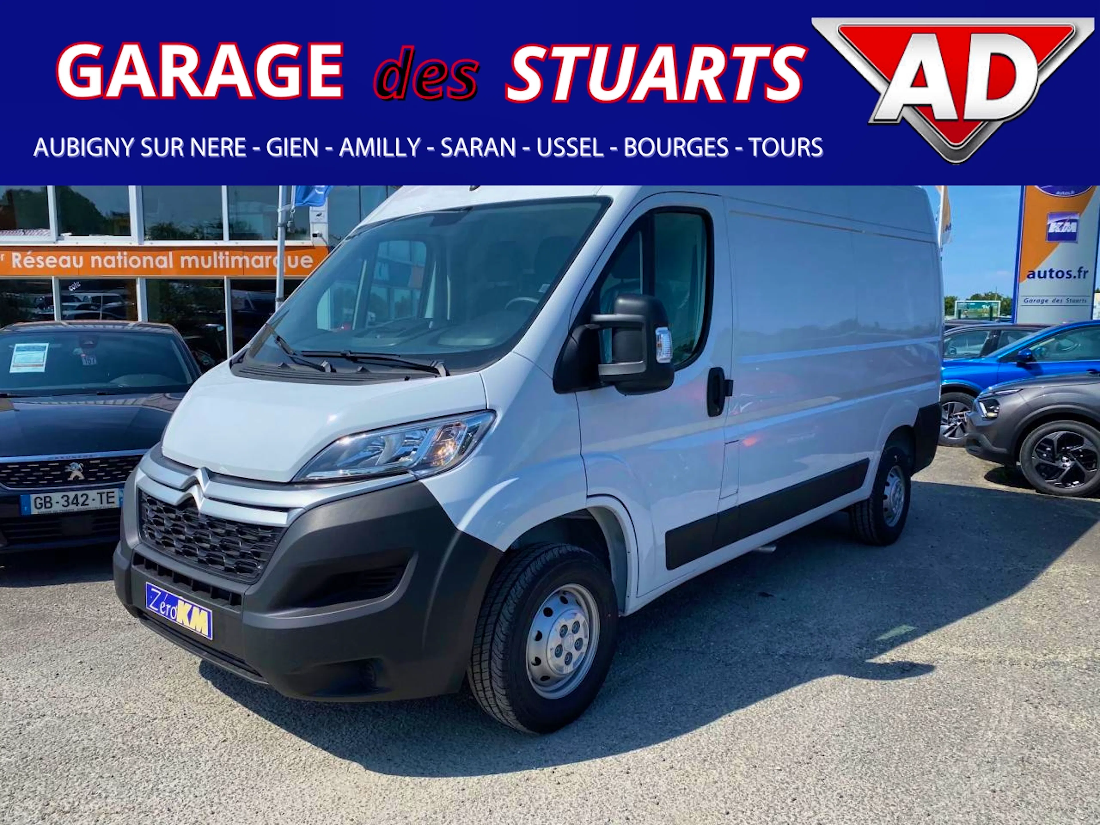 Citroën Jumper 3.5t L2H2 2.2 BlueHDI  - 140  + Radar De Recul + Régulateur + Roue de secours occasion