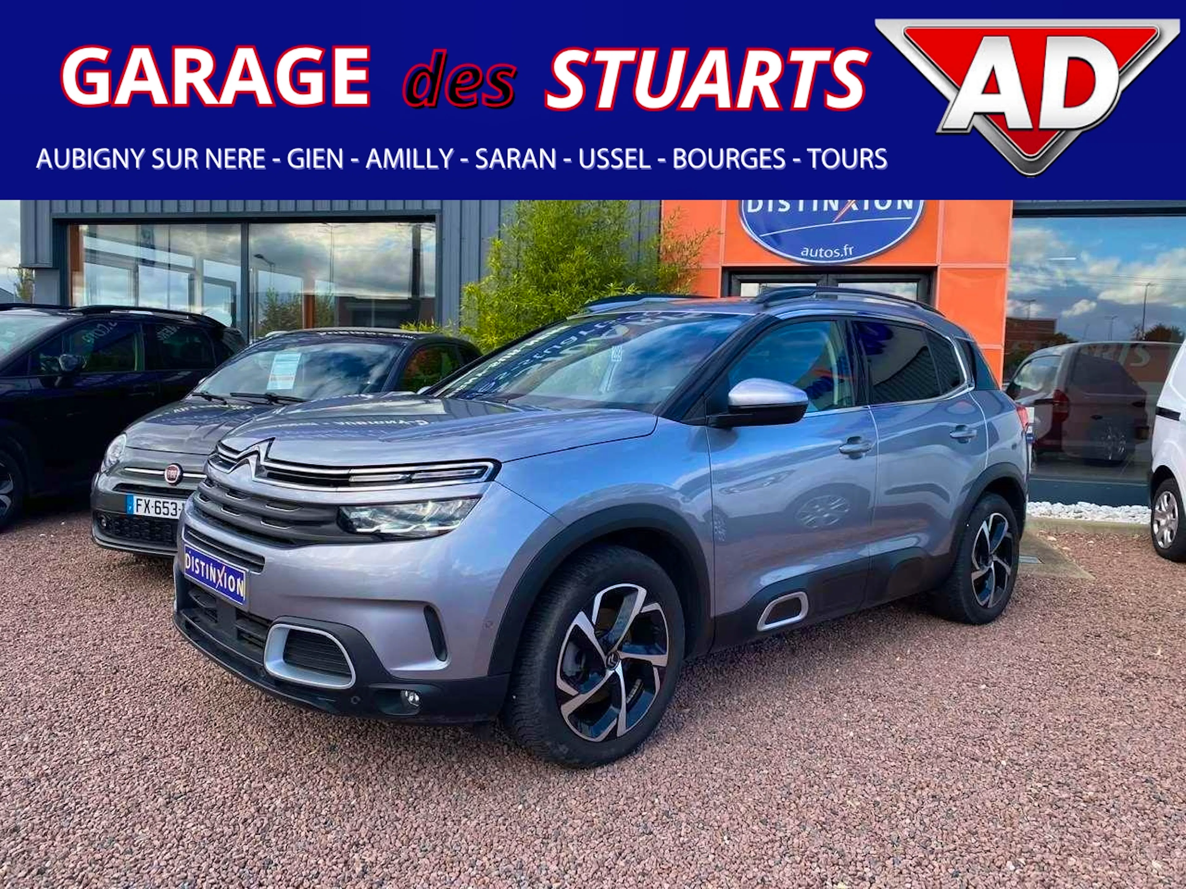 Citroën C5 Aircross 1.2  12V - 130 S&S  Feel - Attelage Sans outils - GPS occasion