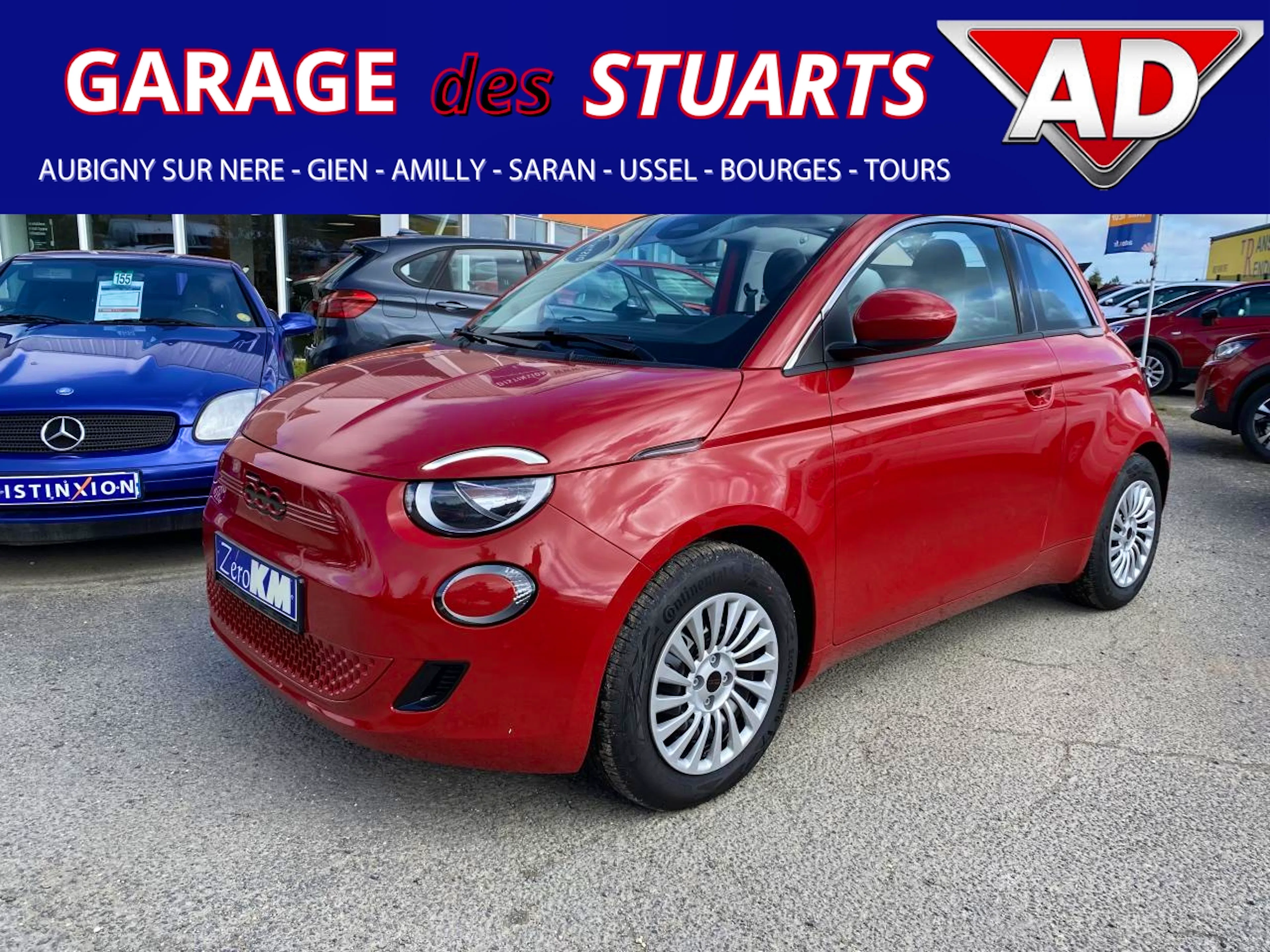 Fiat 500e CABRIOLET ELECTRIQUE 42 kWh  RED -43% occasion