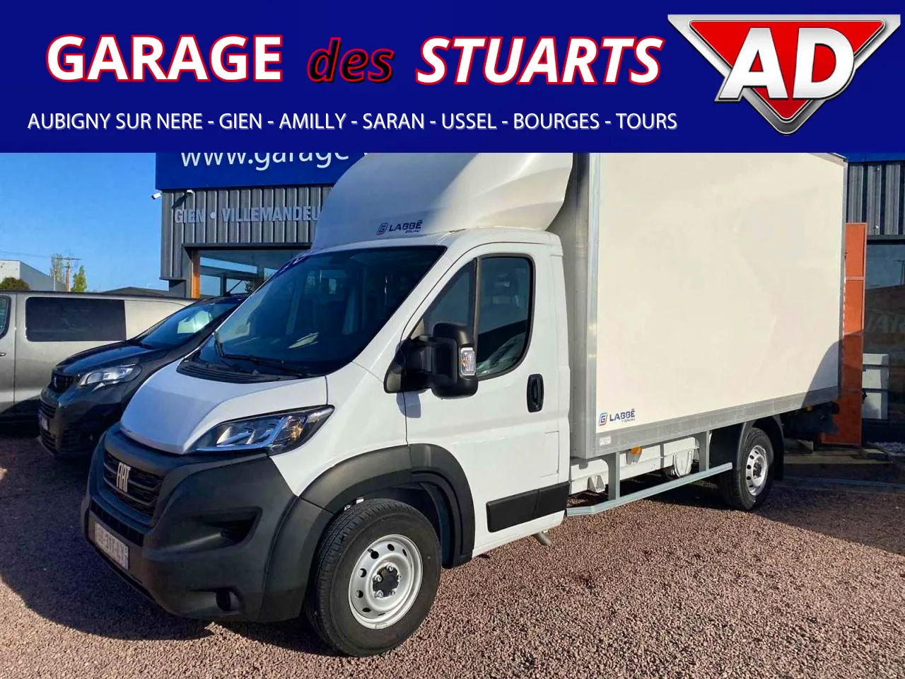 Fiat Ducato 3.5 L 2.2 Multijet 3 - 140 Grand Volume 20m3 + hayon Dhollandia + Pack Techno occasion
