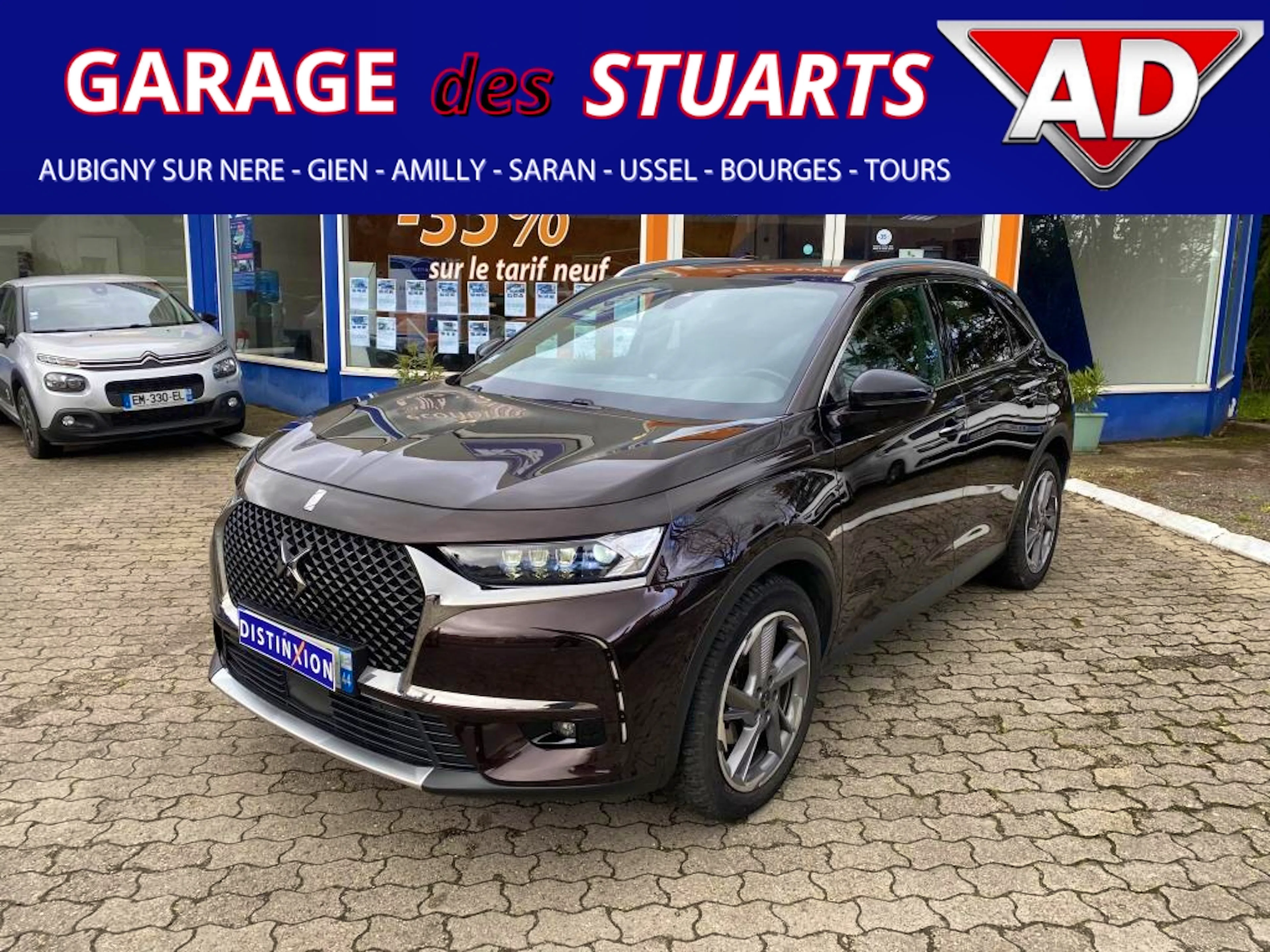 DS DS 7 Crossback 2.0 BLUEHDi - 180 - BV EAT8 RIVOLI + ATTELAGE + ROUE DE SECOURS occasion