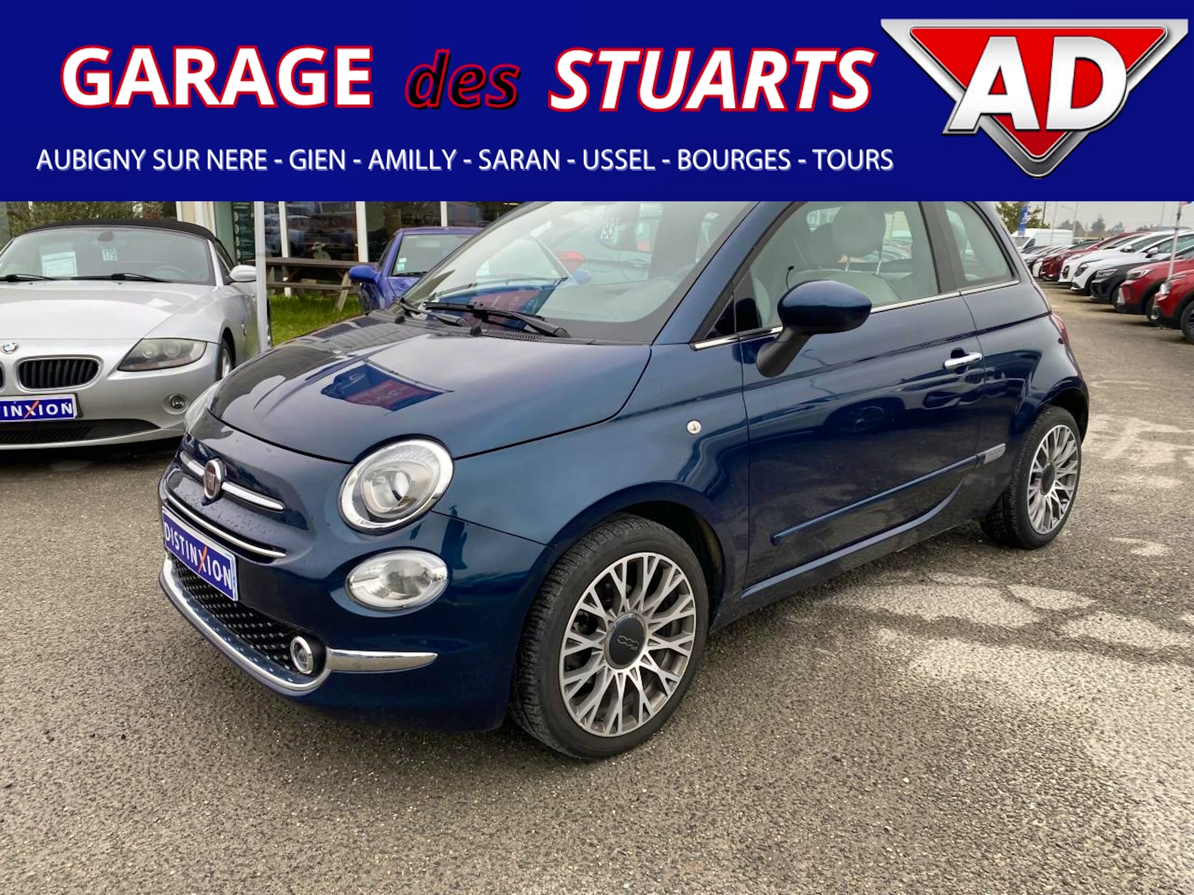 Fiat 500 1.2i - 69 ECO PACK TOIT PANORAMIQUE occasion