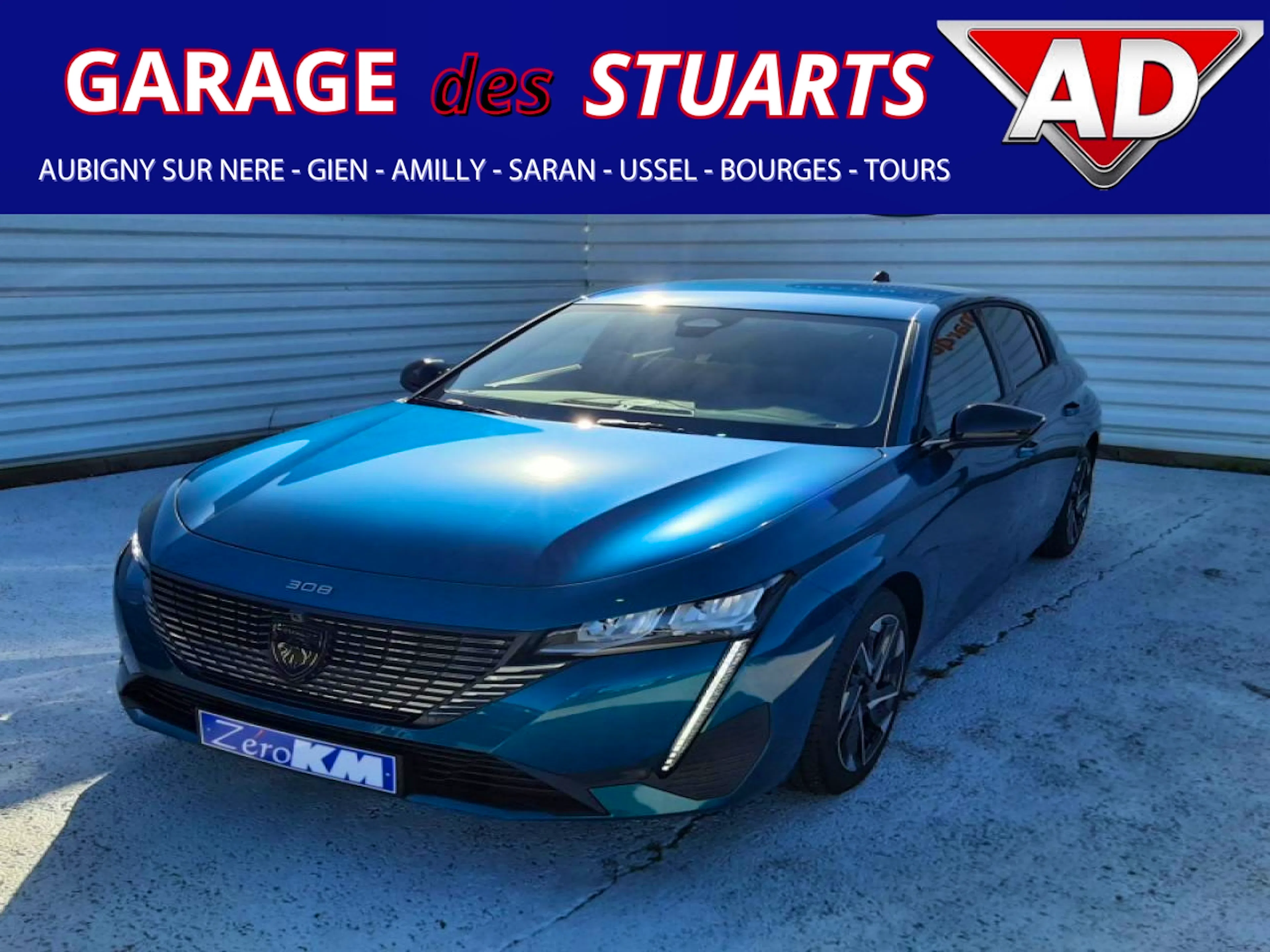 Peugeot 308 1.5 BlueHDi S&S - 130 - BV EAT8  III 2021 BERLINE Allure PHASE 1 occasion