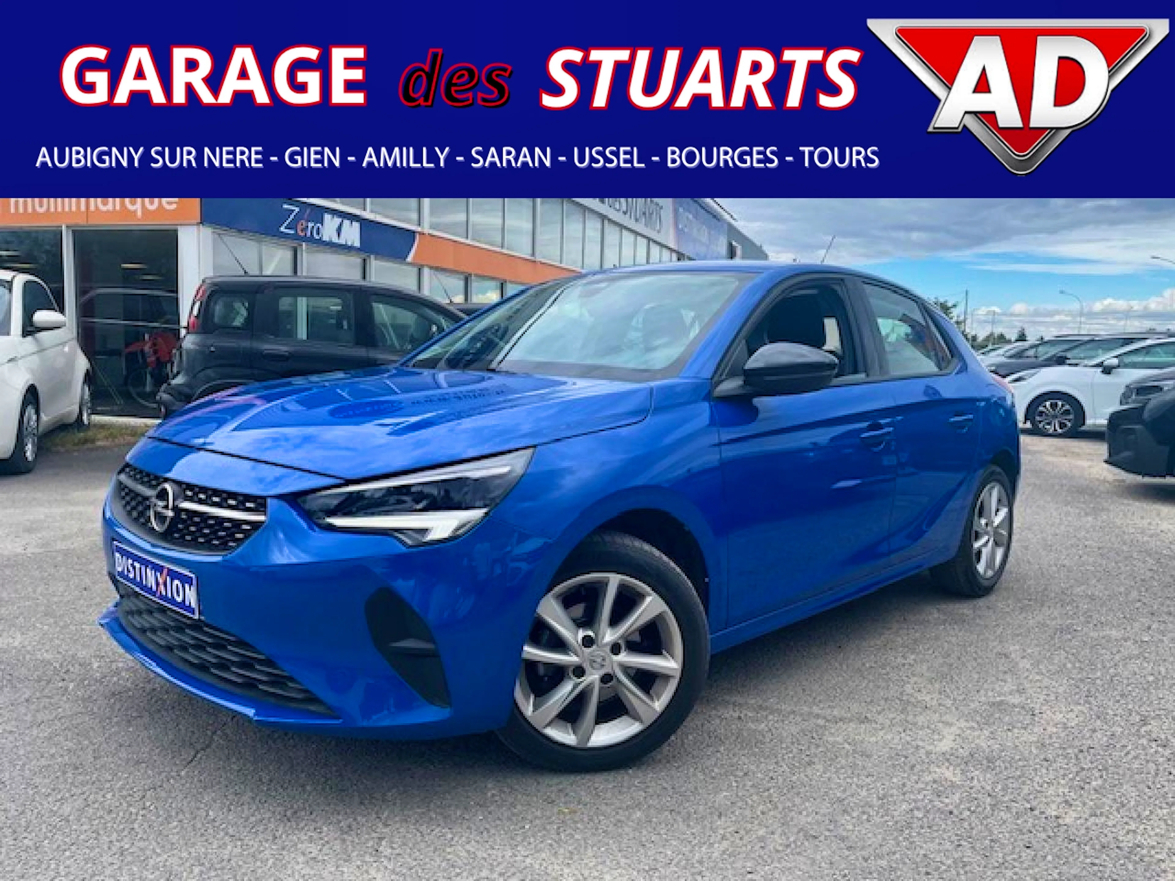Opel Corsa 1.2i - 75 F Elegance Business + GPS + Car Play + Regul. occasion