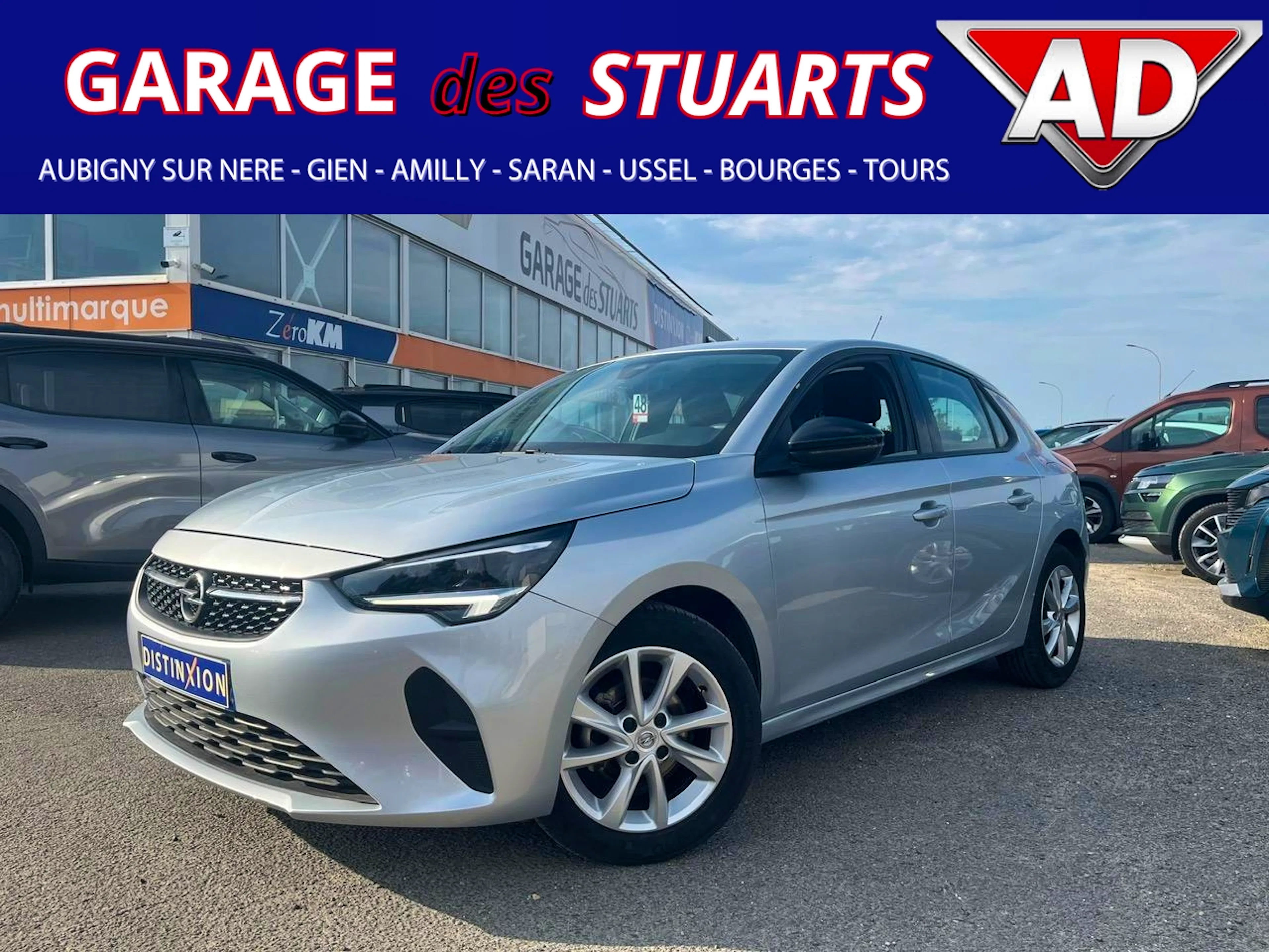 Opel Corsa 1.2i - 75 F Elegance Business + GPS + Car Play + Regul. occasion