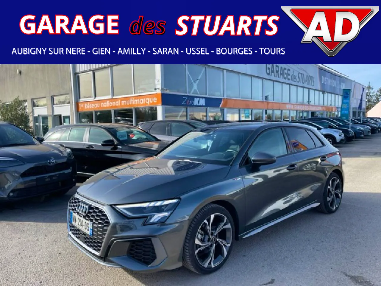 Audi A3 Sportback 2.0 30 TDI - 116 - BV S-Tronic 7 S-Line + Camera + Sièges Electrique occasion