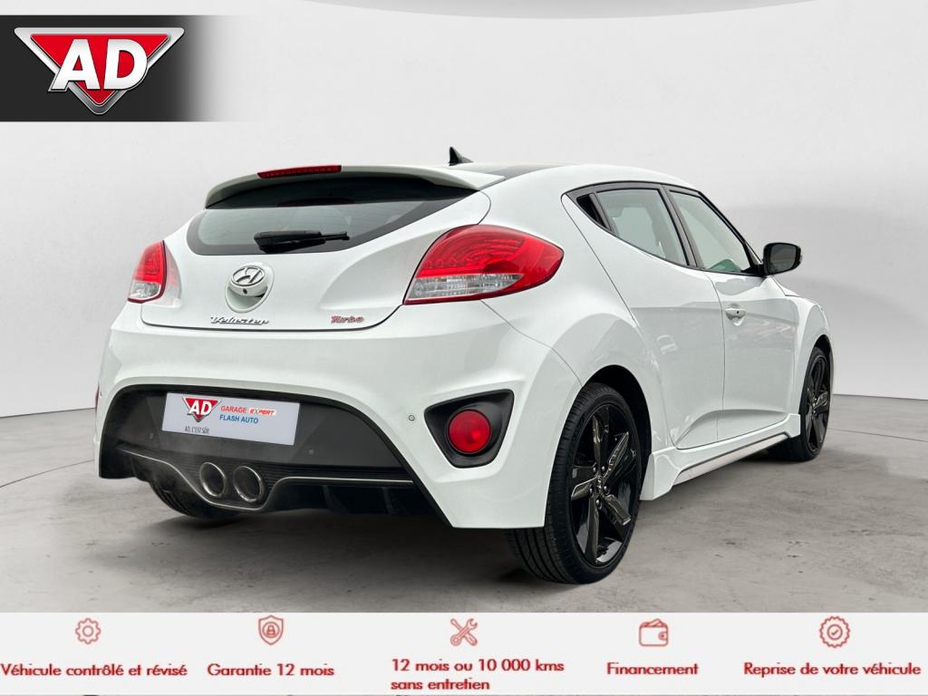 Hyundai Veloster  1.6 T-GDi - 186  COUPE Turbo occasion - Photo 5