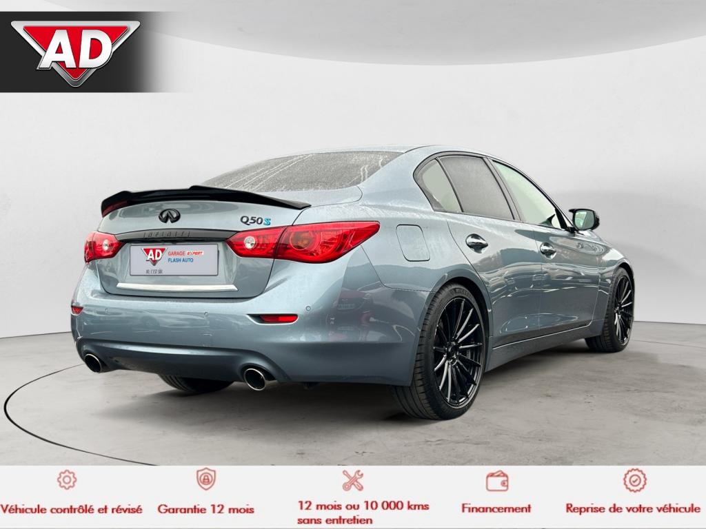 Infiniti Q50  S V6 Hybrid - BVA  BERLINE . PHASE 1 occasion - Photo 5