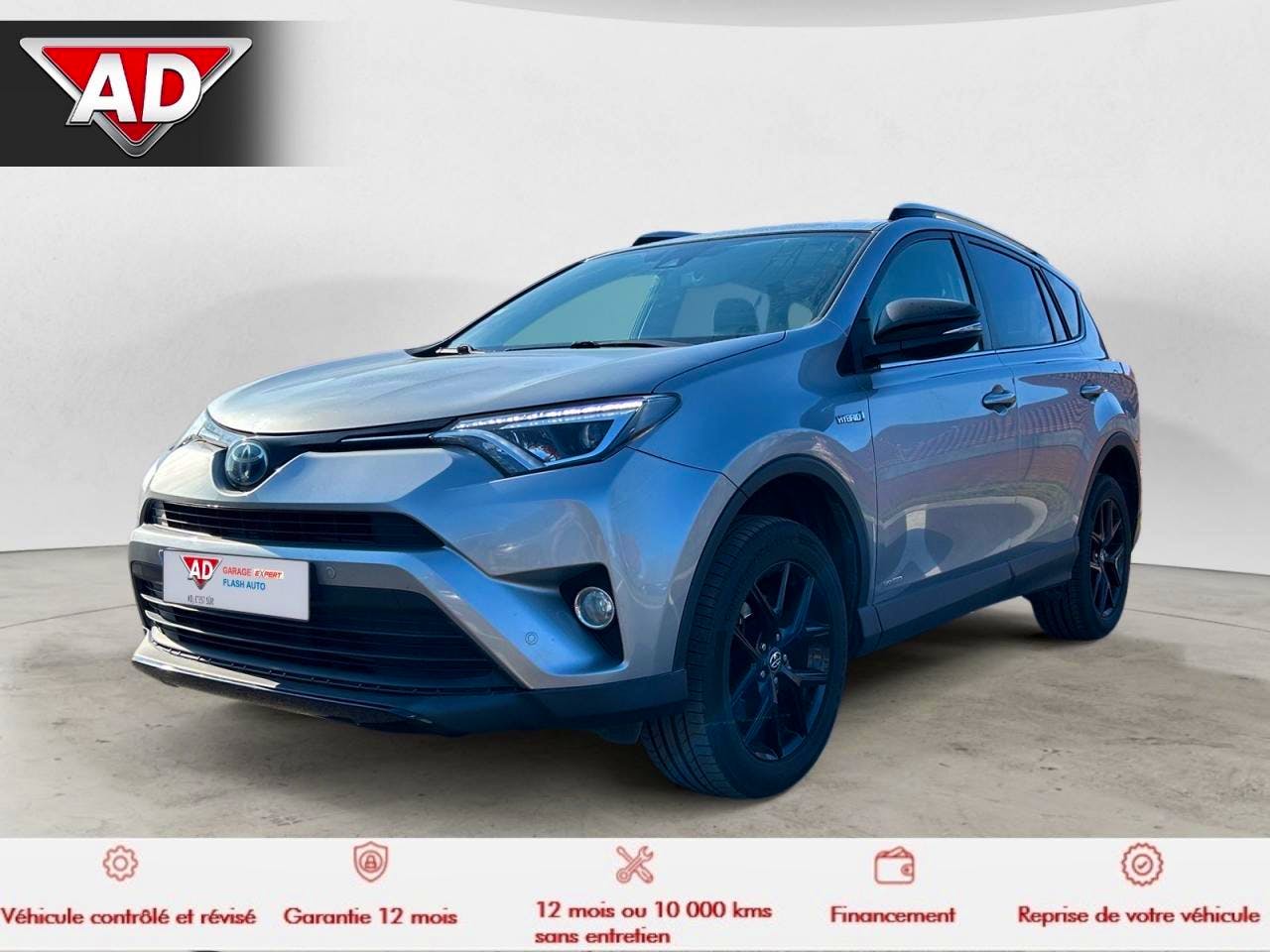 Toyota RAV4  Hybride 4x2 - BV CVT Black Edition PHASE 2 occasion - Photo 1