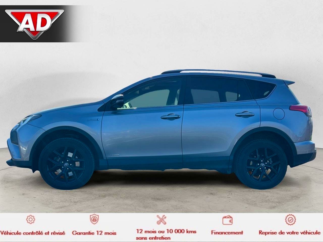 Toyota RAV4  Hybride 4x2 - BV CVT Black Edition PHASE 2 occasion - Photo 2