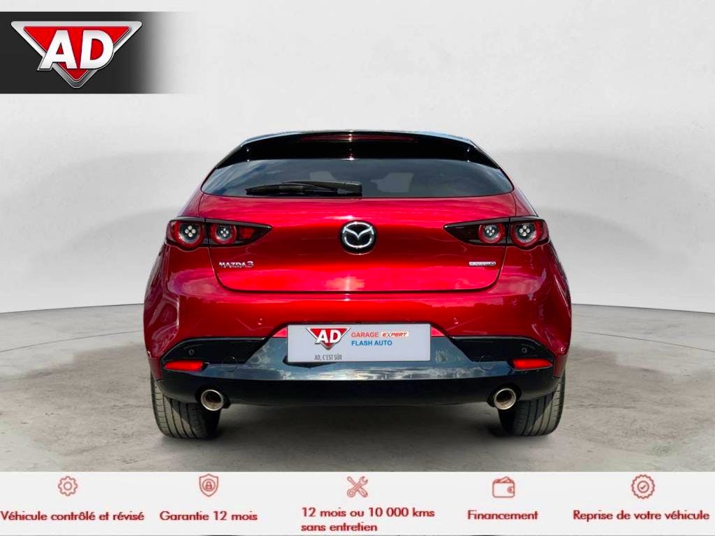 Mazda 3  Mazda3 2.0 e-Skyactiv-X M-Hybrid - 186 - BVA Sportline occasion - Photo 4