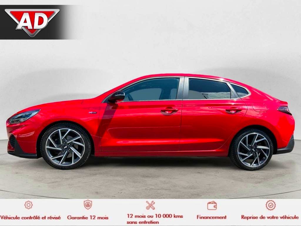 Hyundai i30  Fastback 1.5 T-GDI Hybrid 48 V - 160 S&S - BV DCT-7 FASTBACK 2018 N Line PHASE 2 occasion - Photo 2