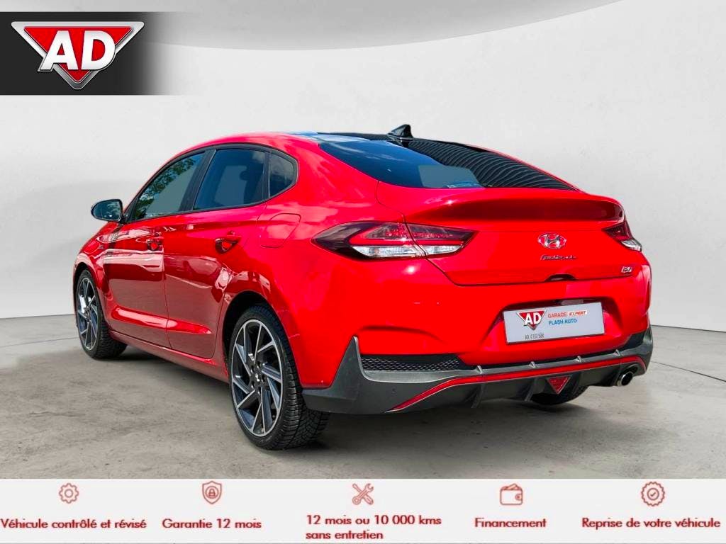 Hyundai i30  Fastback 1.5 T-GDI Hybrid 48 V - 160 S&S - BV DCT-7 FASTBACK 2018 N Line PHASE 2 occasion - Photo 3