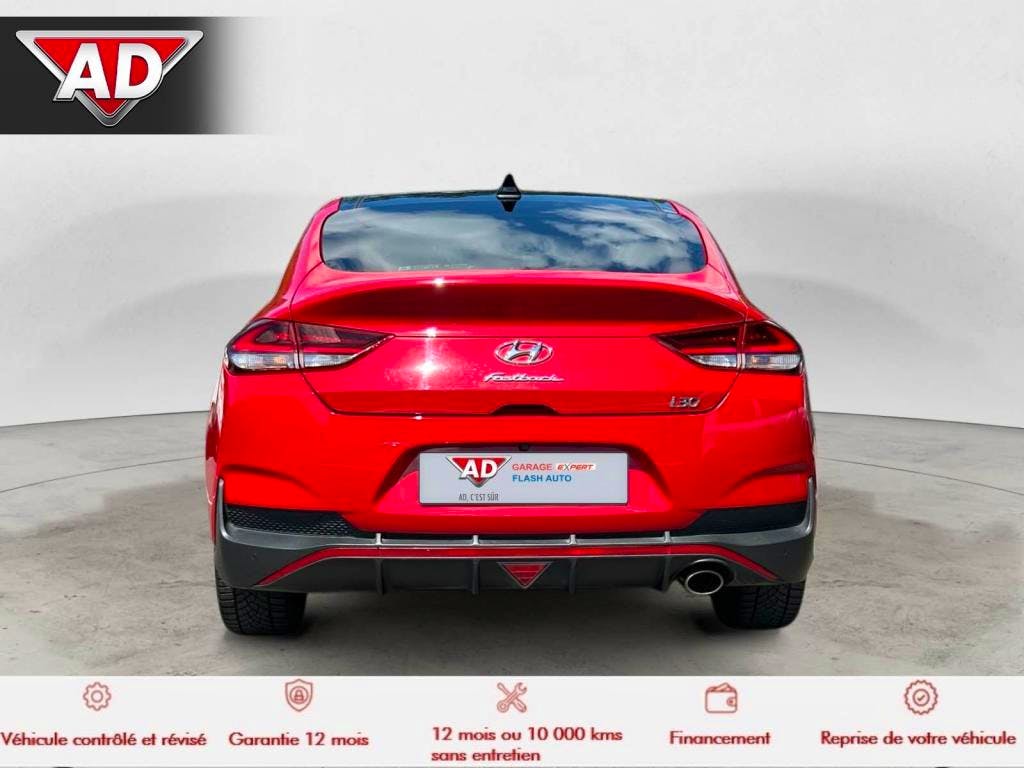 Hyundai i30  Fastback 1.5 T-GDI Hybrid 48 V - 160 S&S - BV DCT-7 FASTBACK 2018 N Line PHASE 2 occasion - Photo 4