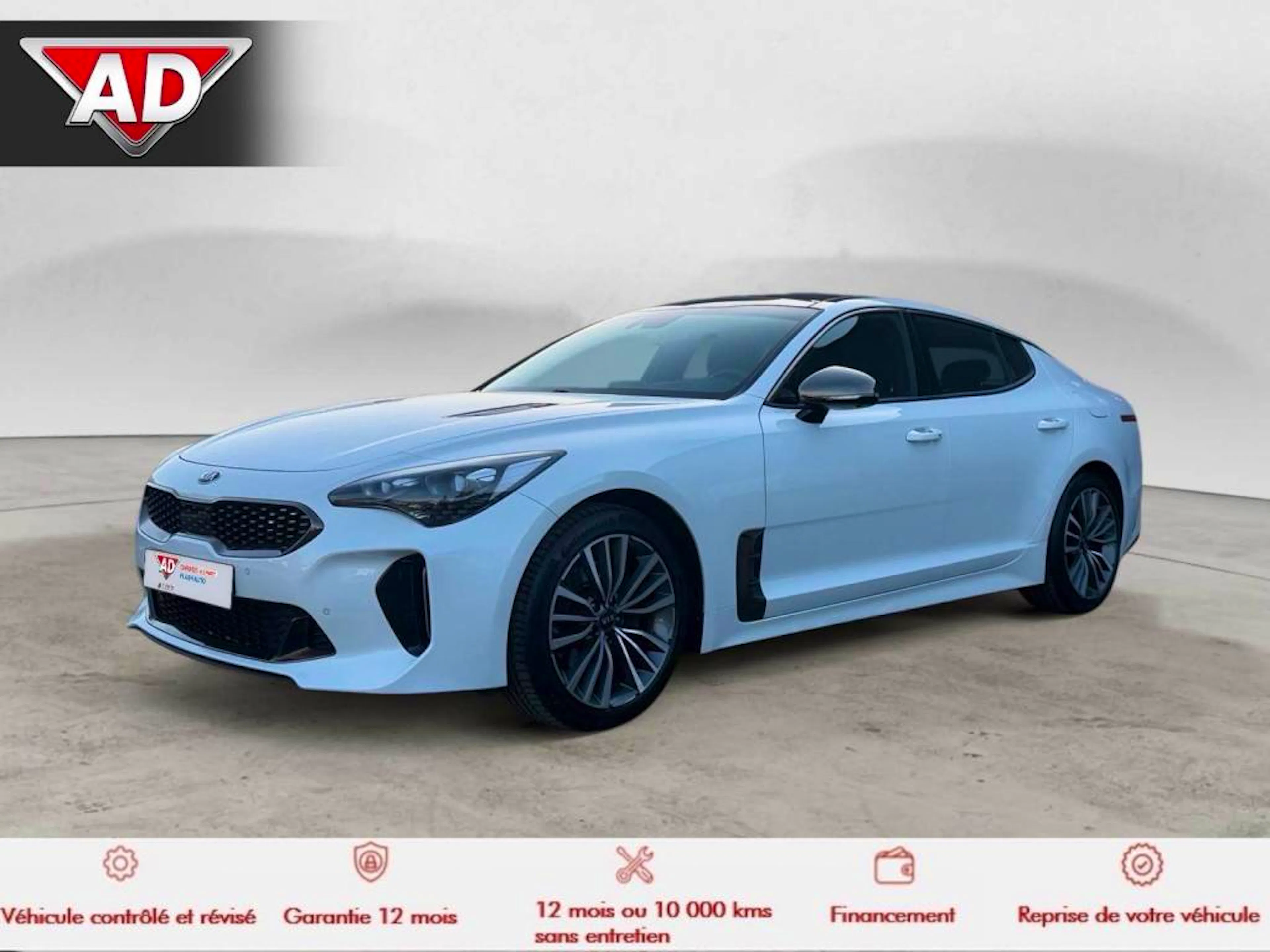 Kia STINGER 2.2 CRDI - 200 - Stop&Go - BVA  GT Line PHASE 1 occasion