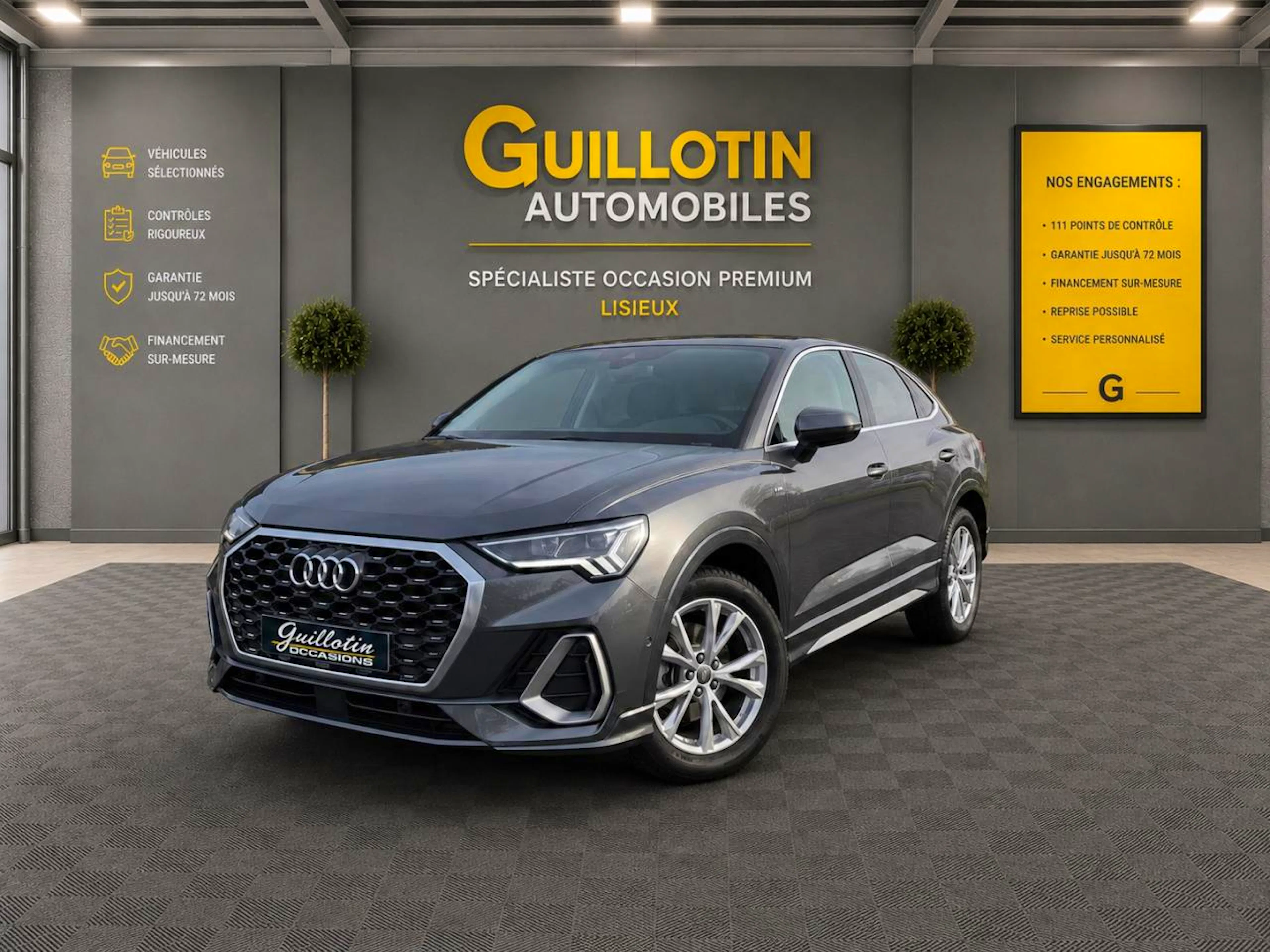 Audi Q3 Sportback 35 TDI 150 ch S tronic 7 S line occasion