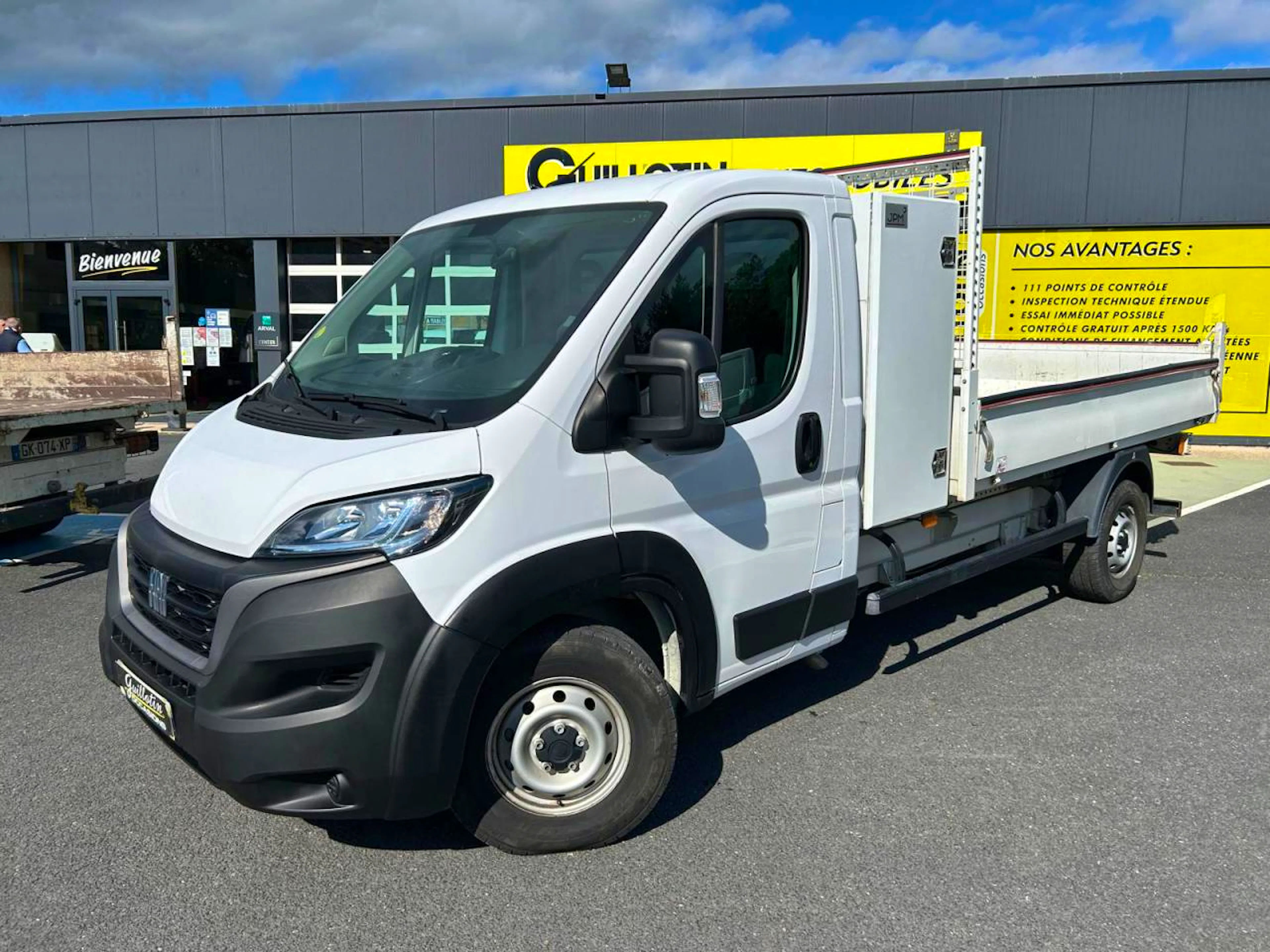 Fiat Ducato Chassis Cabine DUCATO CC BENNE P.S.+GD COFFRE MAXIHD 3.5 L H3-POWER 140 occasion