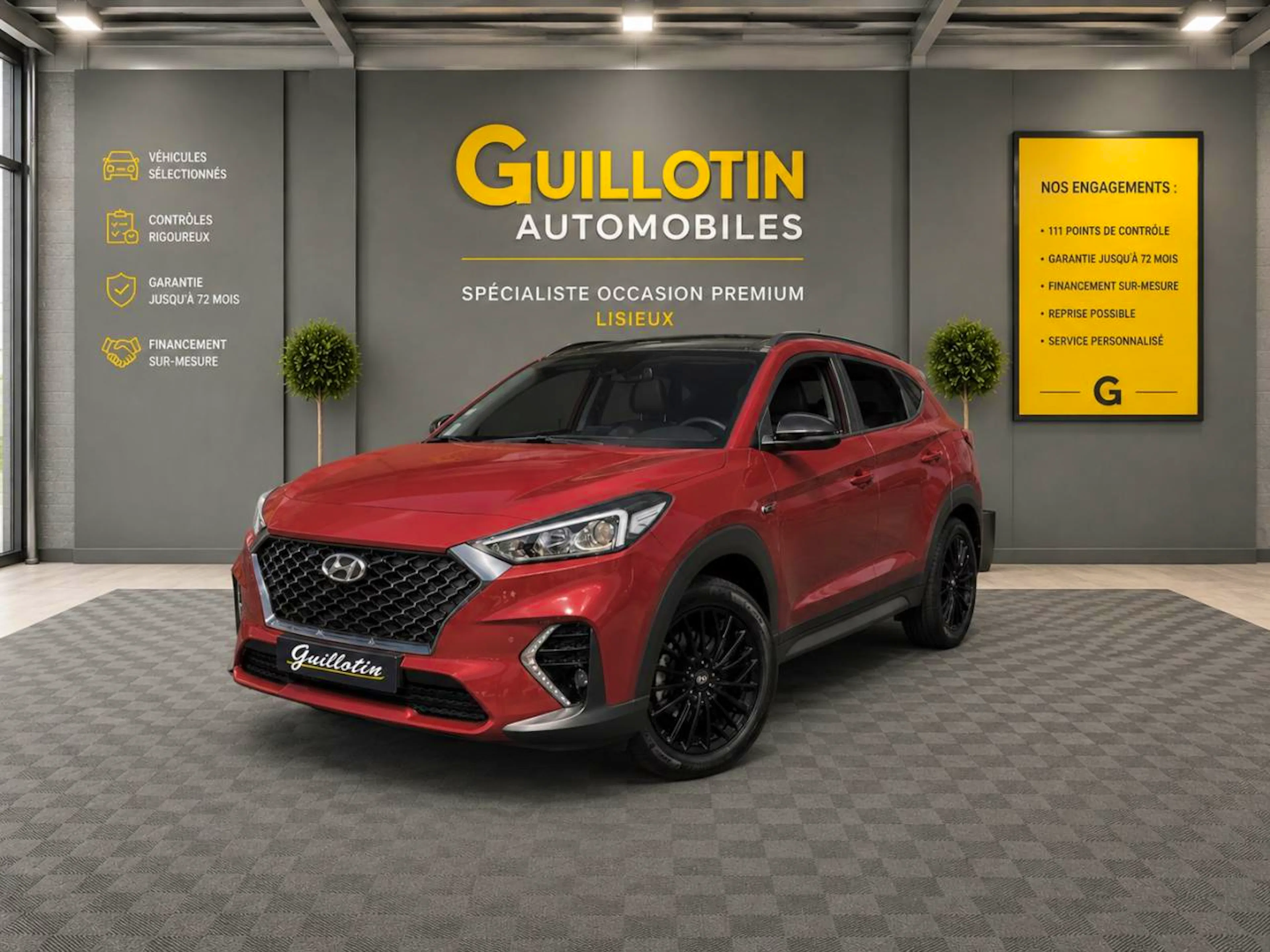 Hyundai Tucson 1.6 CRDi Hybrid 48V - 115 S&S Evap  N Line Edition occasion