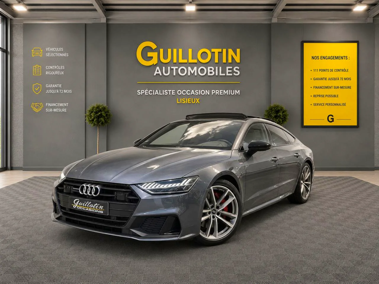 Audi A7 Sportback 55 TFSIe 367 S tronic 7 Quattro ultra Competition occasion