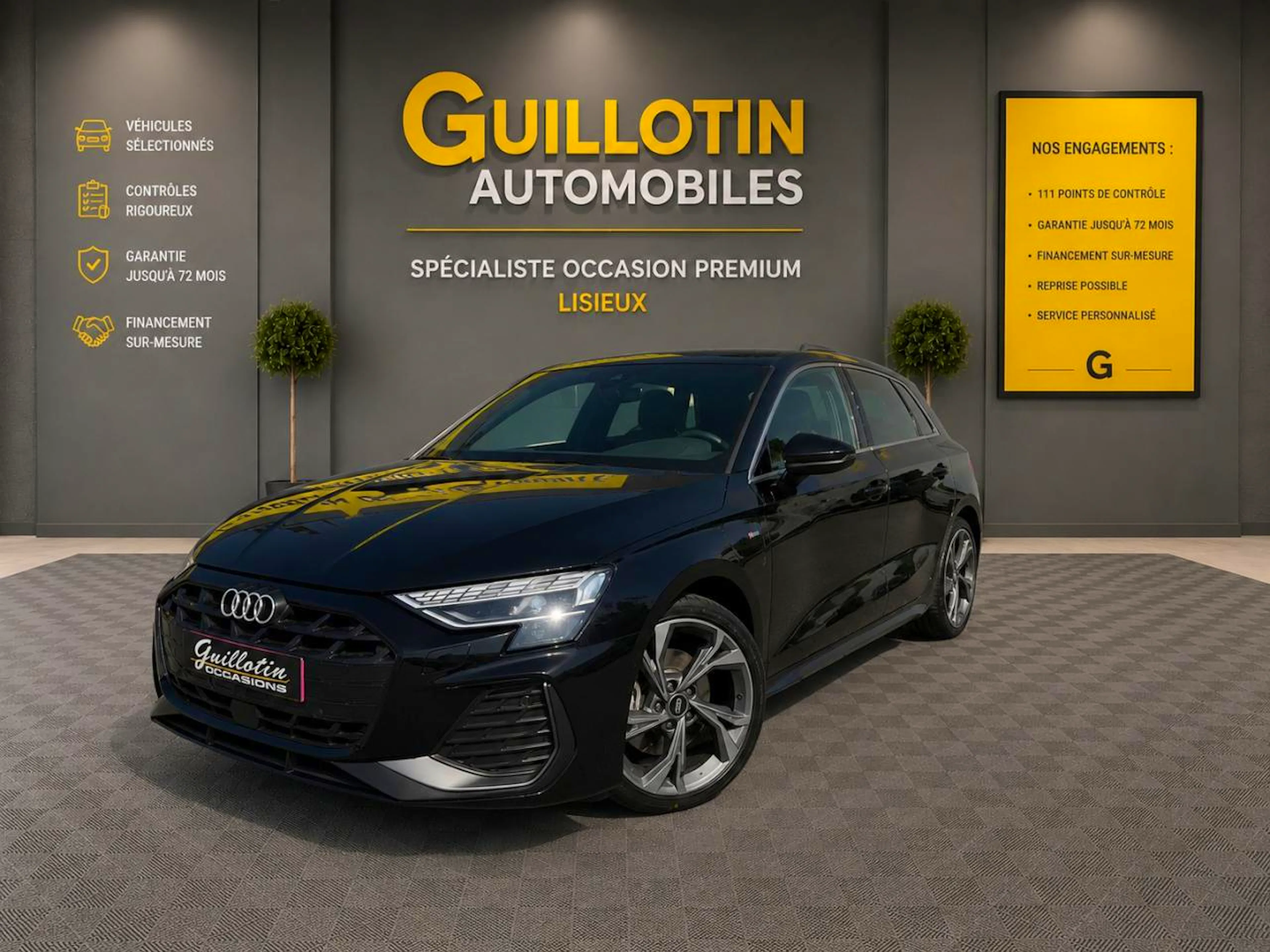 Audi A3 Sportback TFSI e Hybride rechargeable 204 S tronic 6 S line occasion