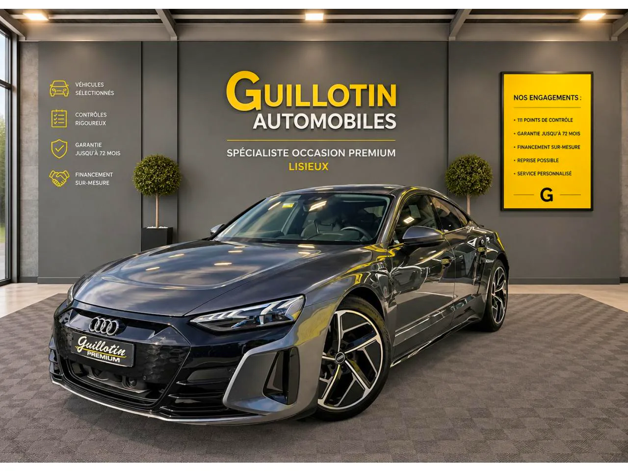 Audi e-tron GT 476 ch quattro Extended occasion