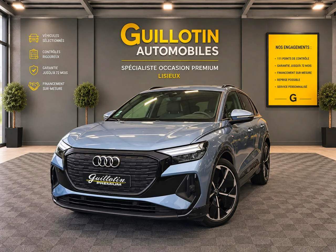 Audi Q4 E-tron 45 265 ch 82 kWh quattro S line occasion
