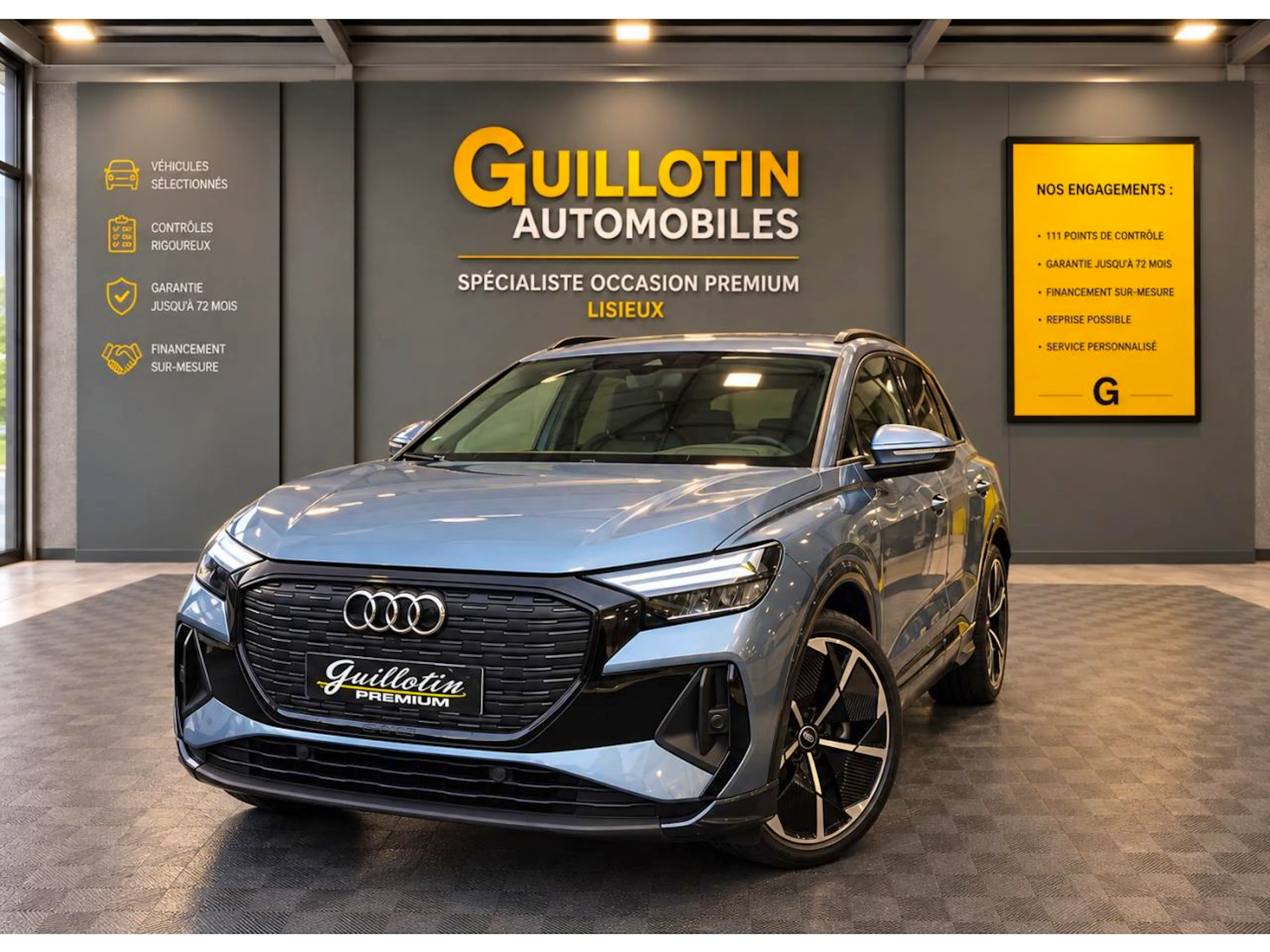 Audi Q4 E-tron 45 265 ch 82 kWh quattro S line occasion