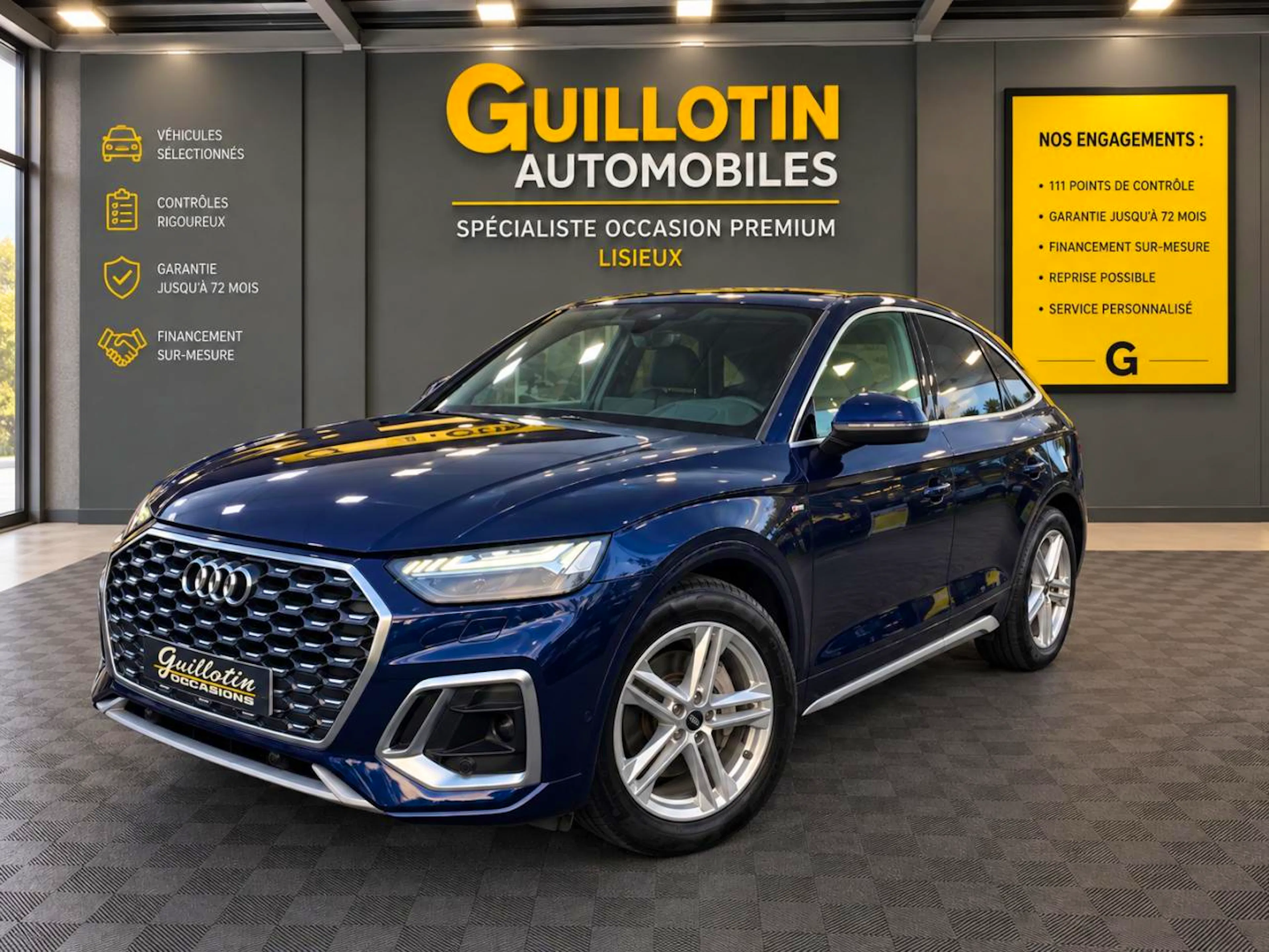 Audi Q5 Sportback 50 TFSIe 299 S tronic 7 Quattro S line occasion