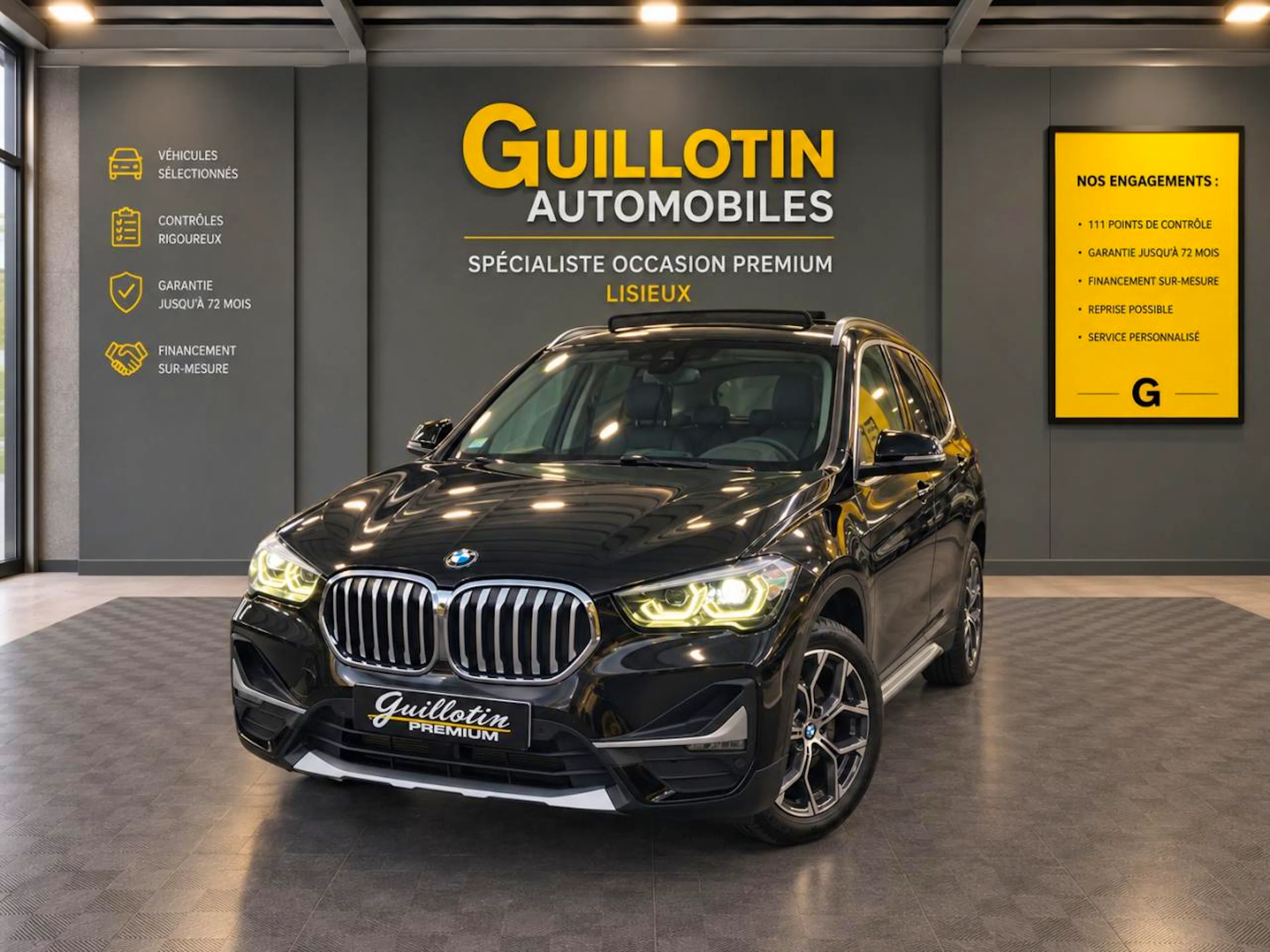 BMW X1 sDrive 18d 150 ch BVA8 F48 LCI xLine occasion