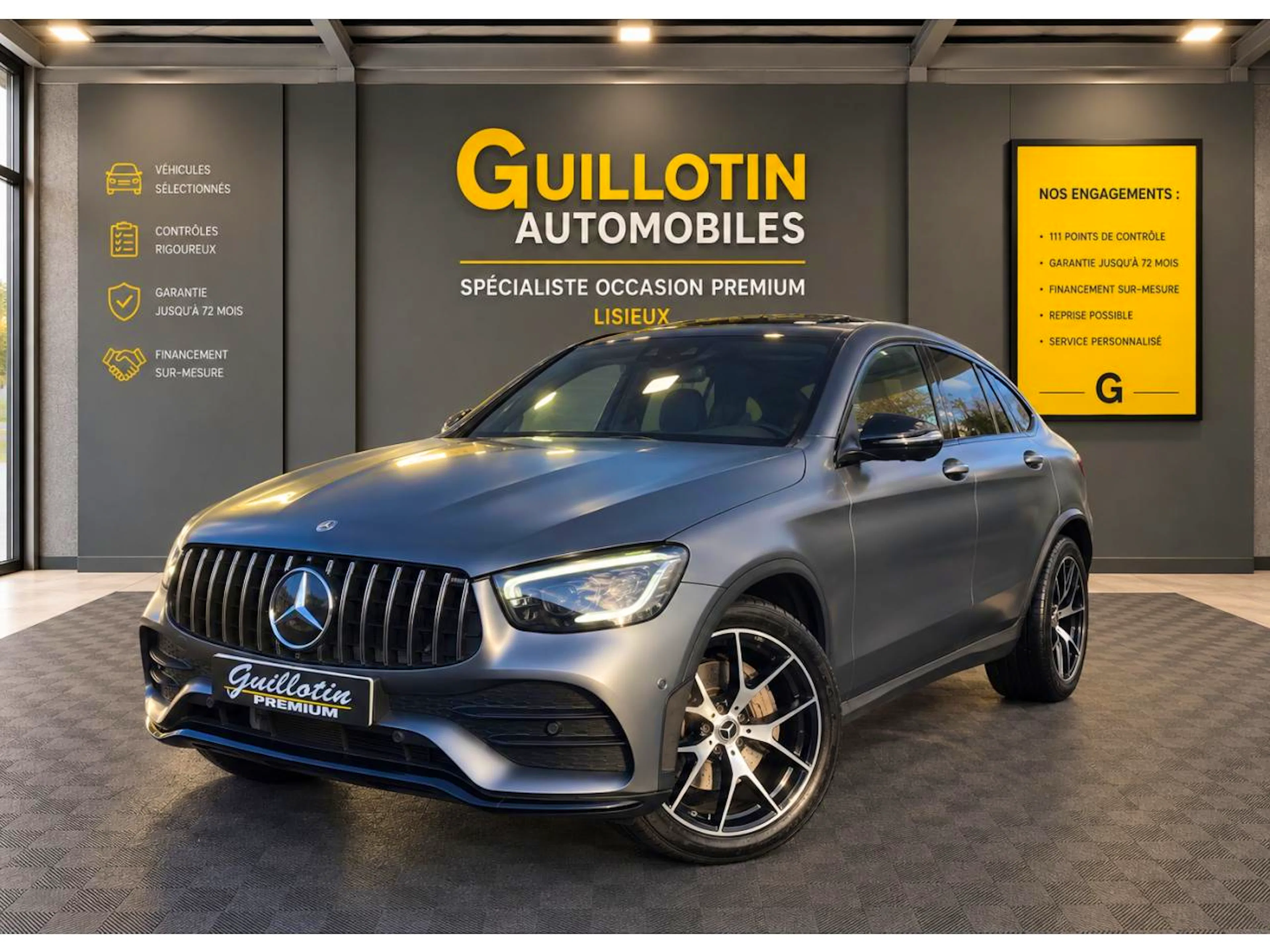 Mercedes Benz Classe GLC Coupé GLC Coupé 300 d 9G-Tronic 4Matic AMG Line occasion