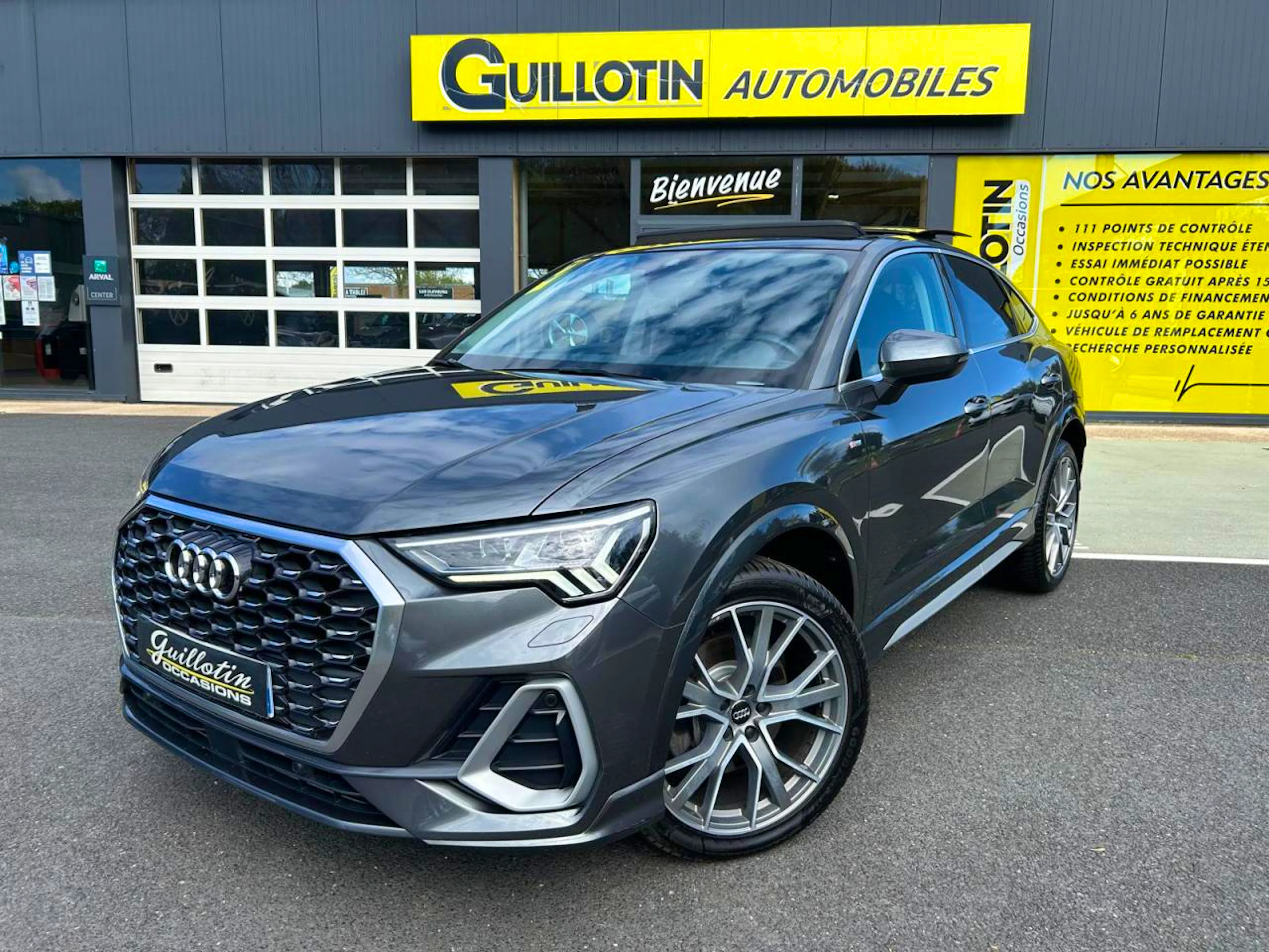 Audi Q3 Sportback 40 TDI 190 ch S tronic 7 Quattro S line occasion