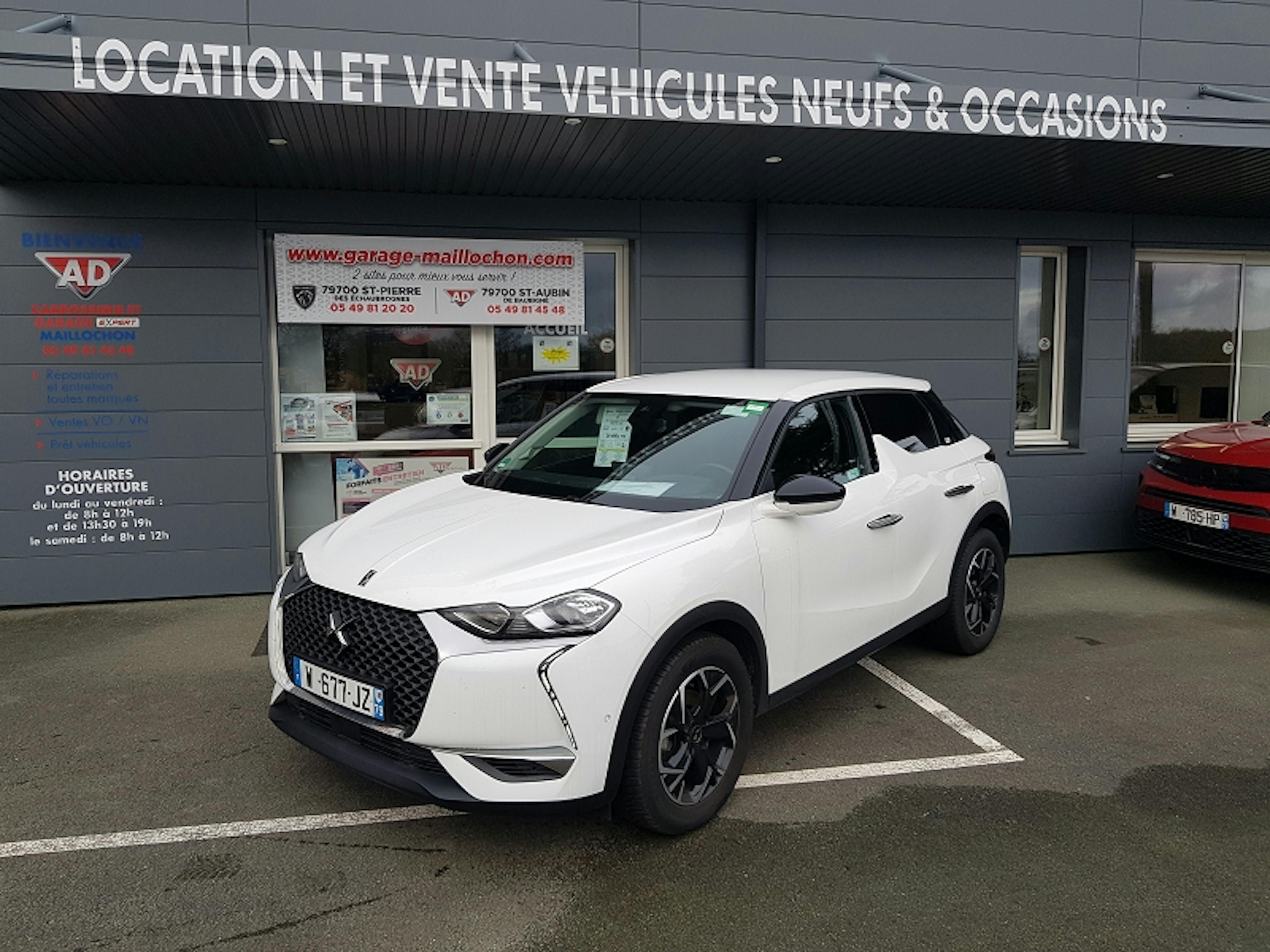 DS DS 3 CROSSBACK 1.2L PURETECH 100CH SO CHIC occasion