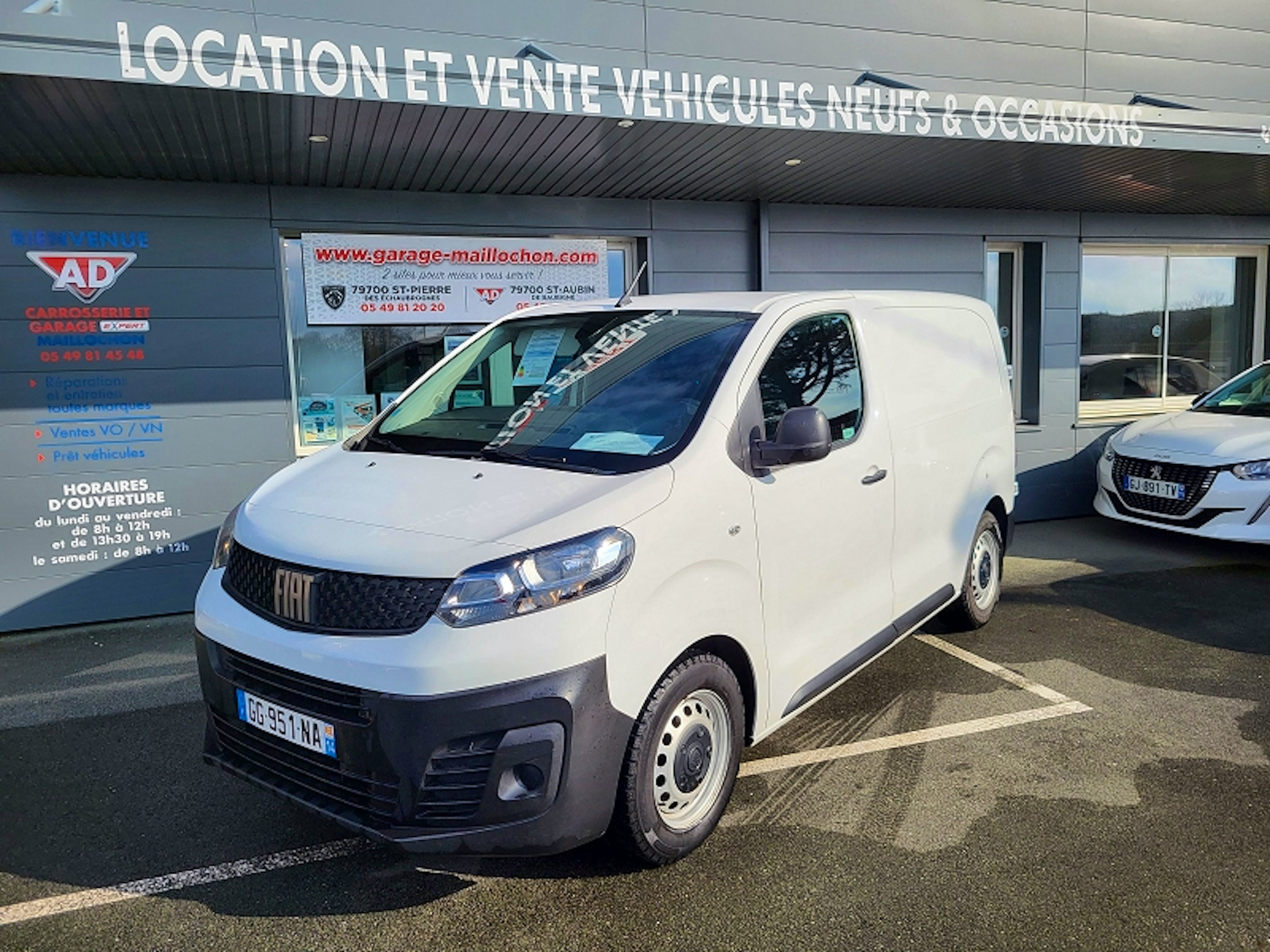 Fiat Scudo COMPACT 1.5 MULTIJET 3 - 120 S&S FOURGON TOLE BUSI occasion