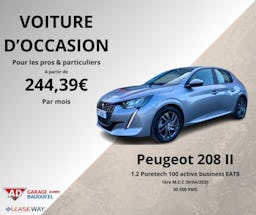 Peugeot 208 1.2 PURETECH 100CH ACTIVE BUSINESS EAT8 occasion - Photo 1