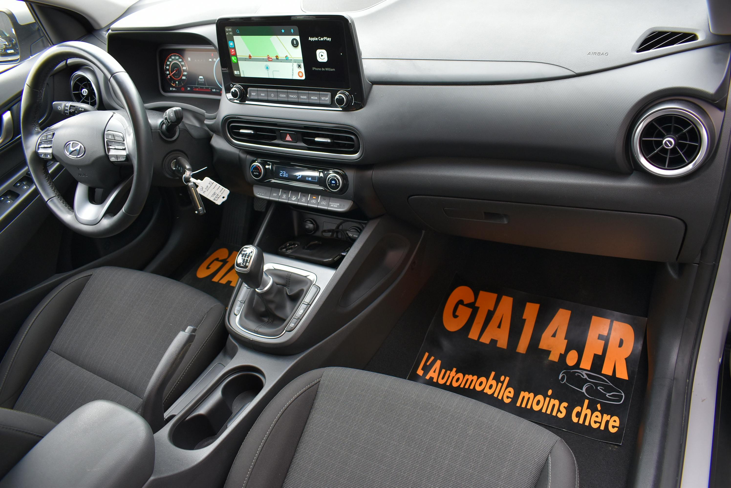 Hyundai Kona  1.0 T-GDI 120CH HYBRID 48V BUSINESS occasion - Photo 3