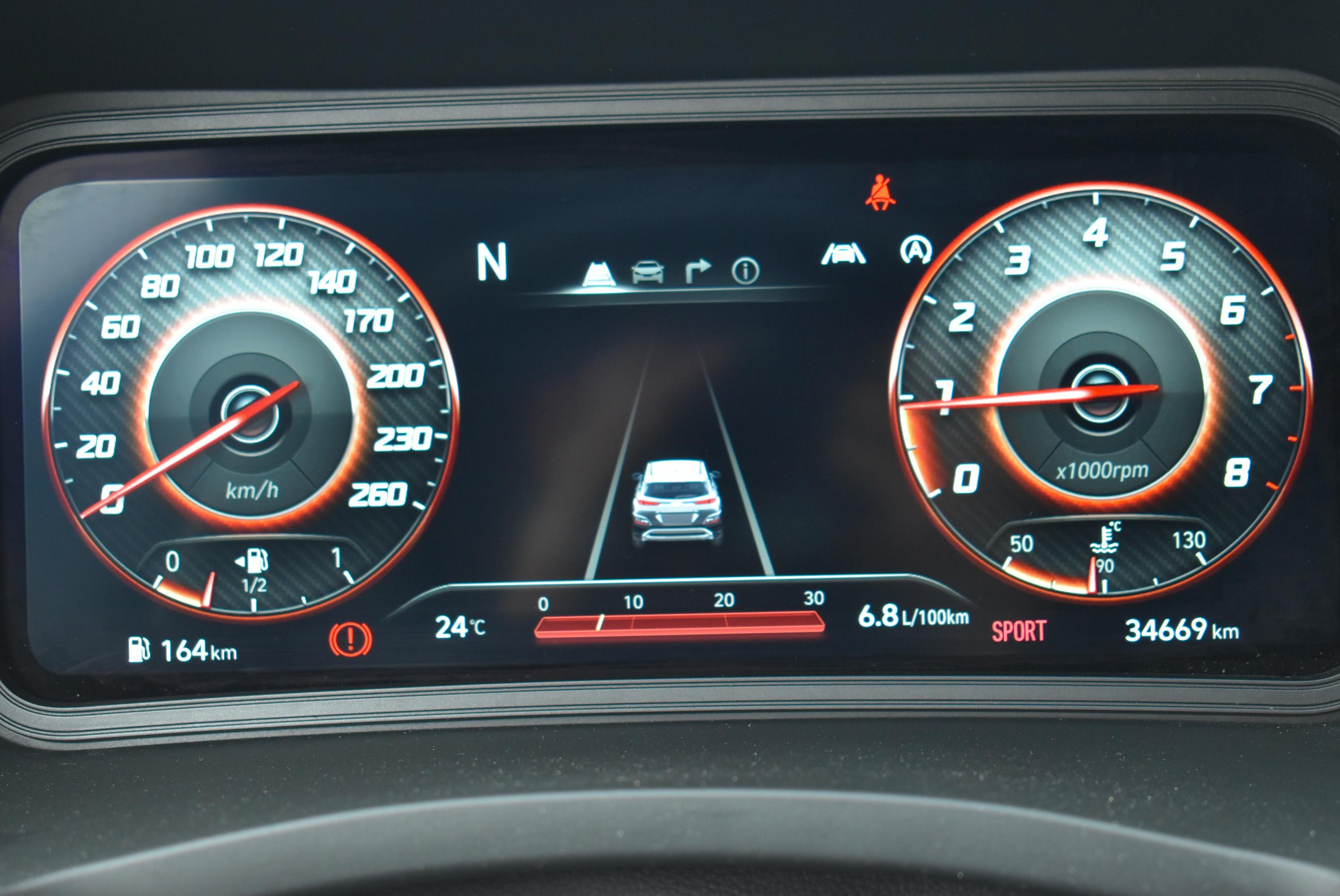 Hyundai Kona  1.0 T-GDI 120CH HYBRID 48V BUSINESS occasion - Photo 8