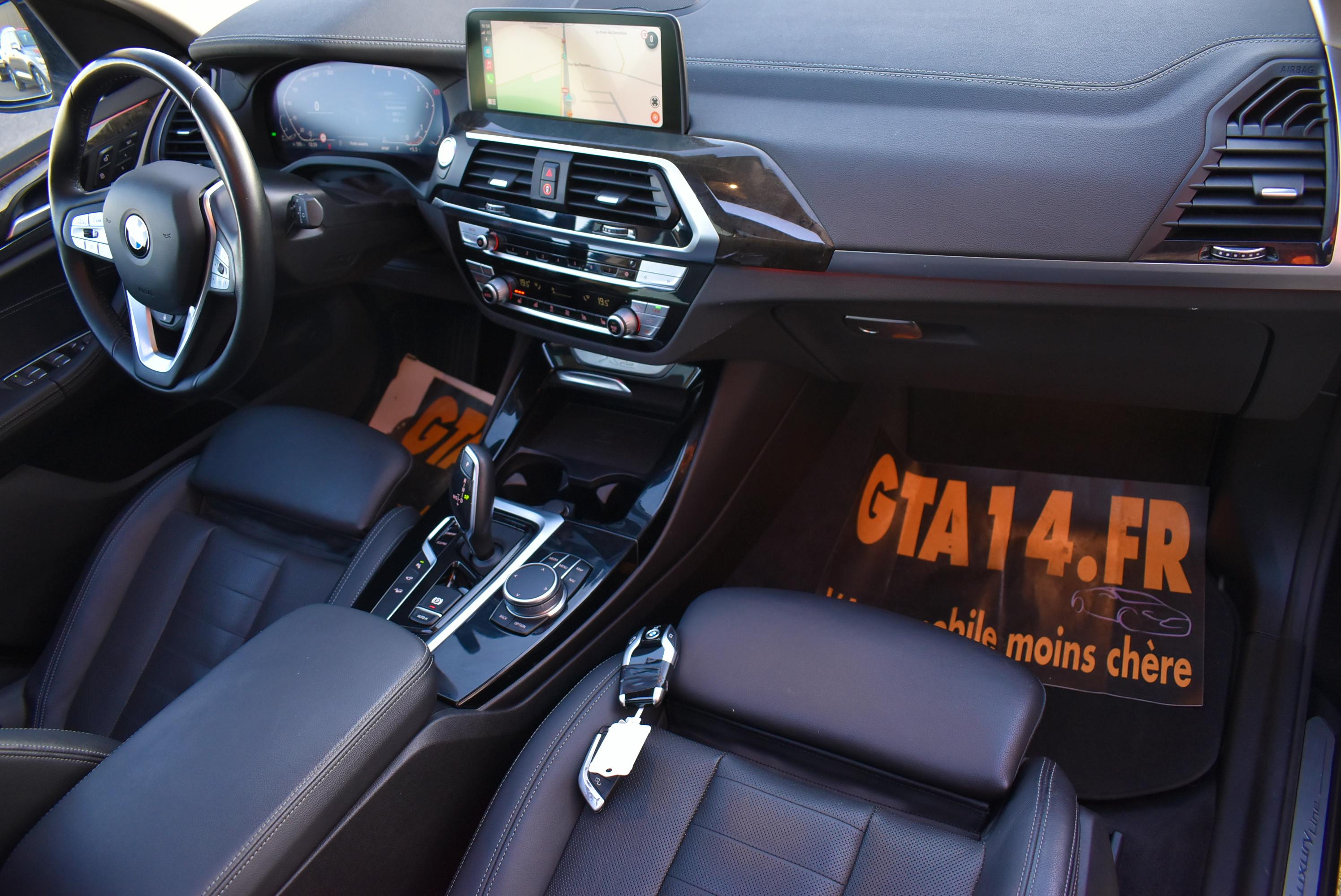 BMW X3 G01  XDRIVE30DA 286CH LUXURY  CARPLAY TOIT PANO HUD occasion - Photo 3
