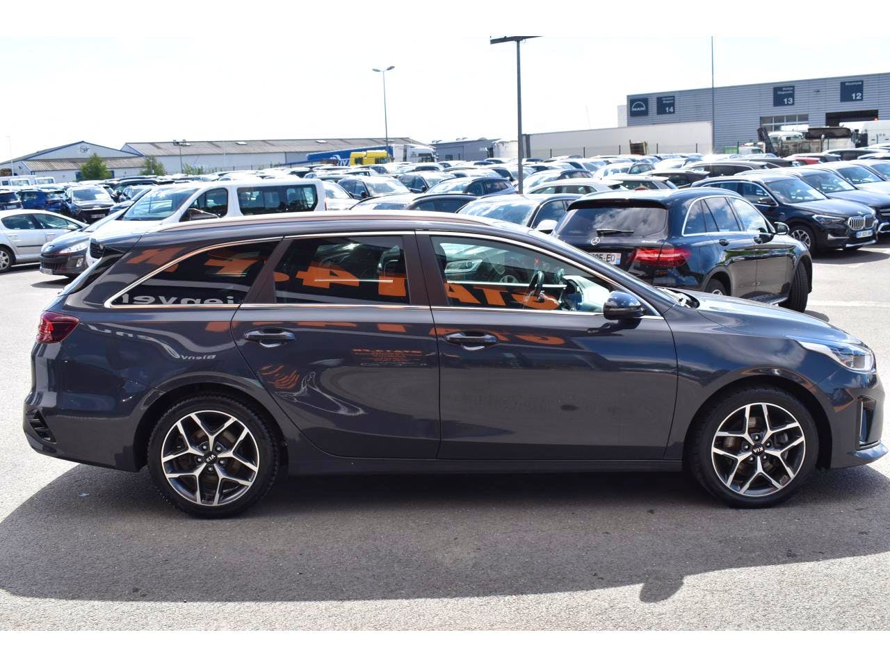 Kia Ceed SW  CEED SW 1.0 T-GDi 120 ch ISG BVM6 GT Line occasion - Photo 4