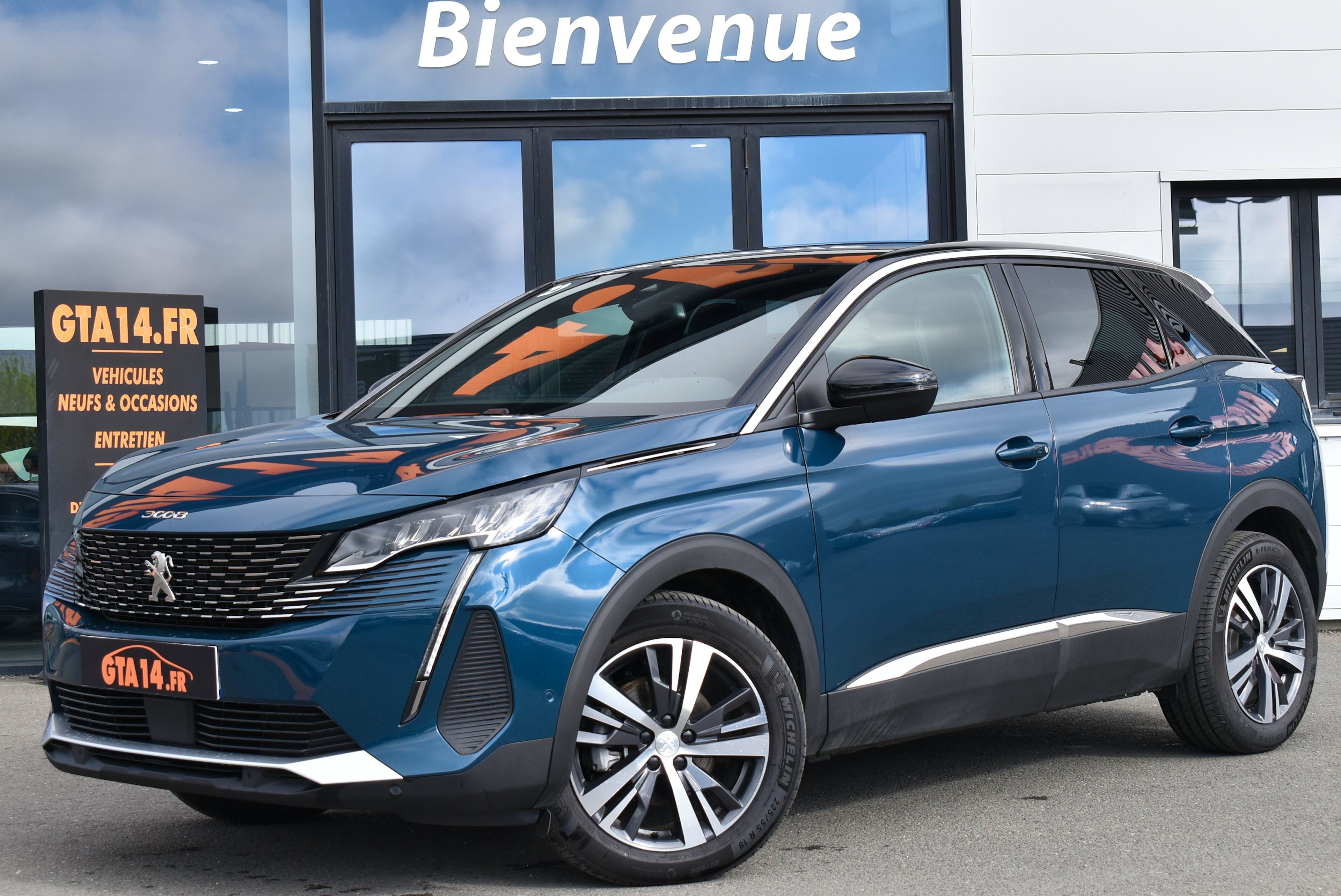 Peugeot 3008 HYBRID 136CH ALLURE PACK E-DCS6 occasion