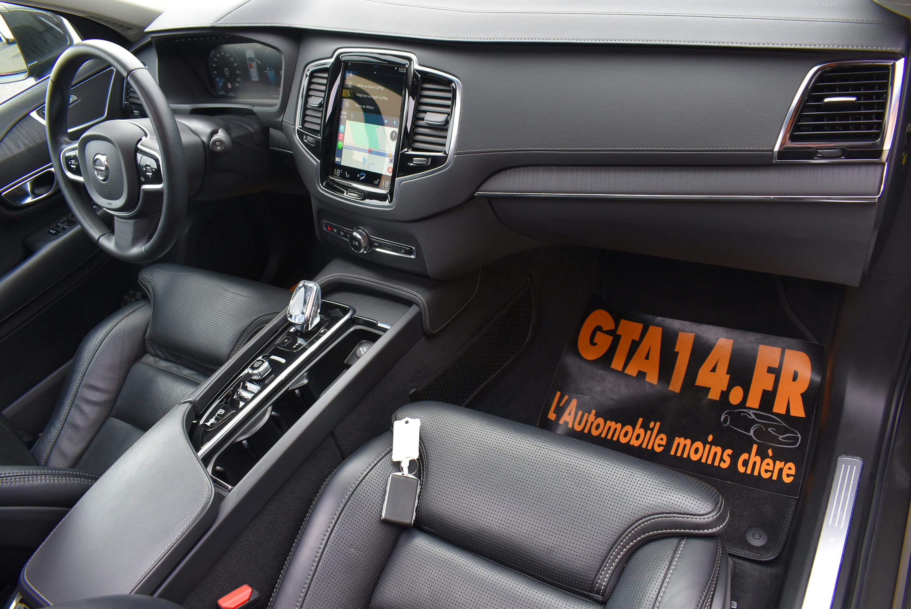 Volvo XC90  T8 TWIN ENGINE 303 + 87CH INSCRIPTION GEARTRONIC 7 PLACES 48G occasion - Photo 3