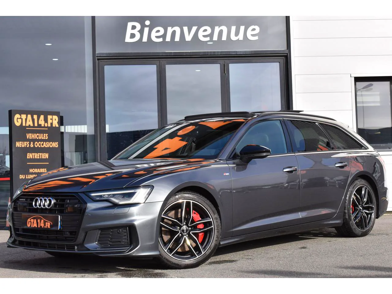 Audi A6 AVANT 55 TFSIe 367 ch S tronic 7 Quattro Competition occasion