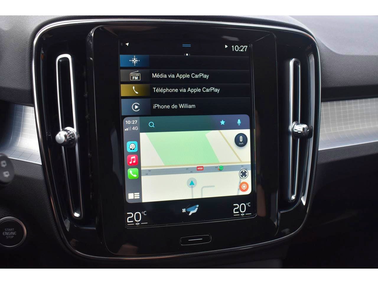 Volvo XC40  T4 Recharge 129+82 ch DCT7 INSCRIPTION BUSINESS occasion - Photo 12