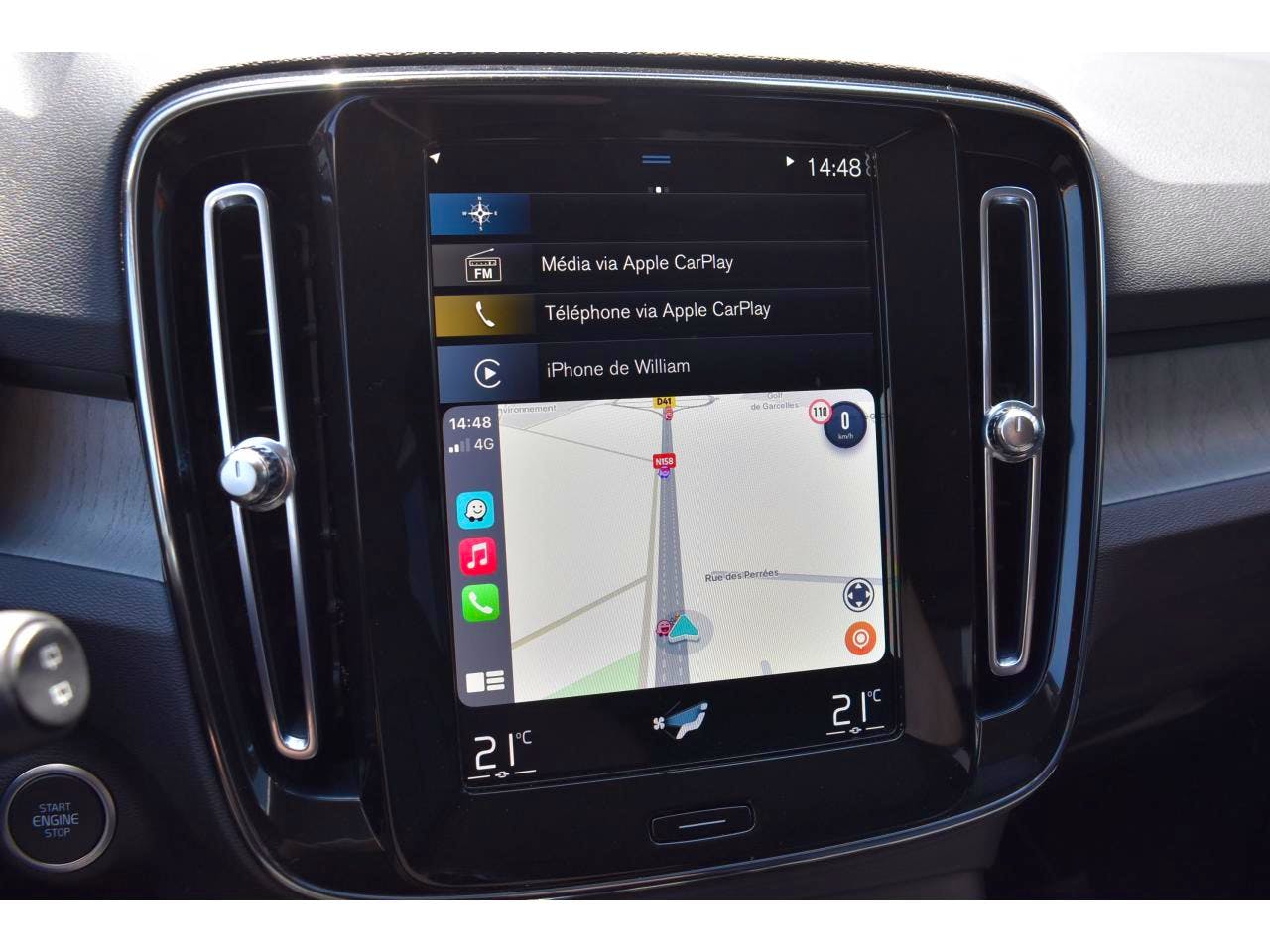 Volvo XC40  T5 Recharge 180+82 ch DCT7 INSCRIPTION occasion - Photo 12