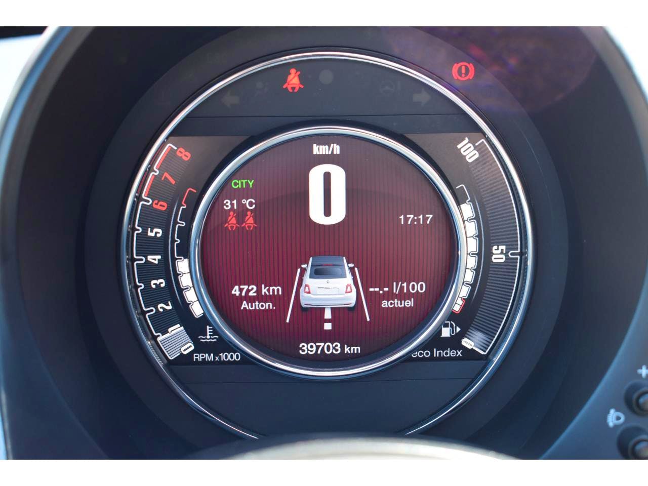Fiat 500C  1.0 70 ch Hybride BSG S/S Dolcevita occasion - Photo 8