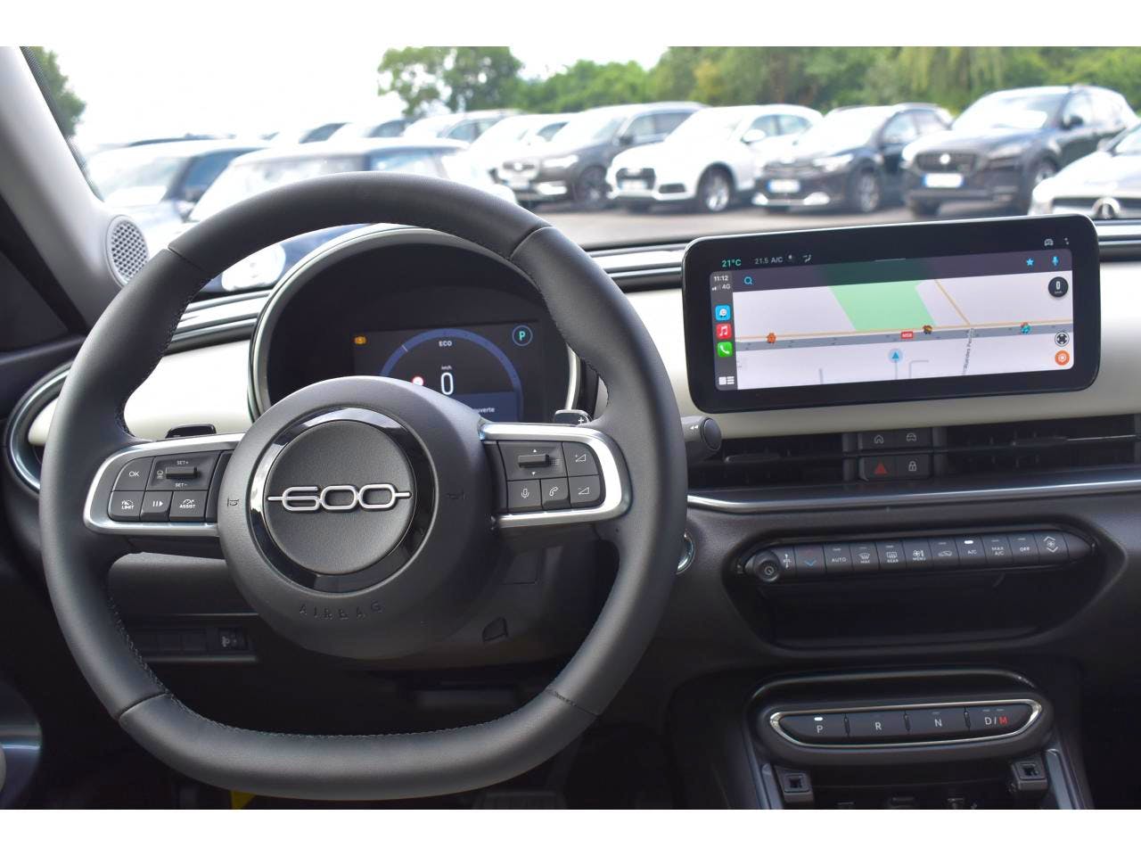 Fiat 600  1.2 Hybrid 100ch DCT6 La Prima occasion - Photo 7